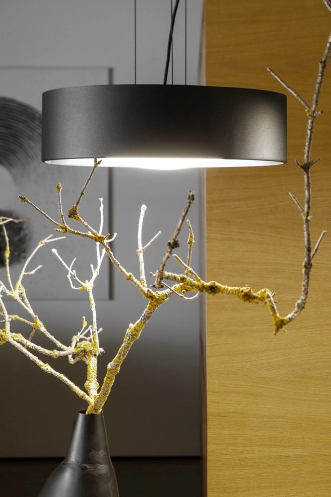 VERO pendant lamp black with black interior