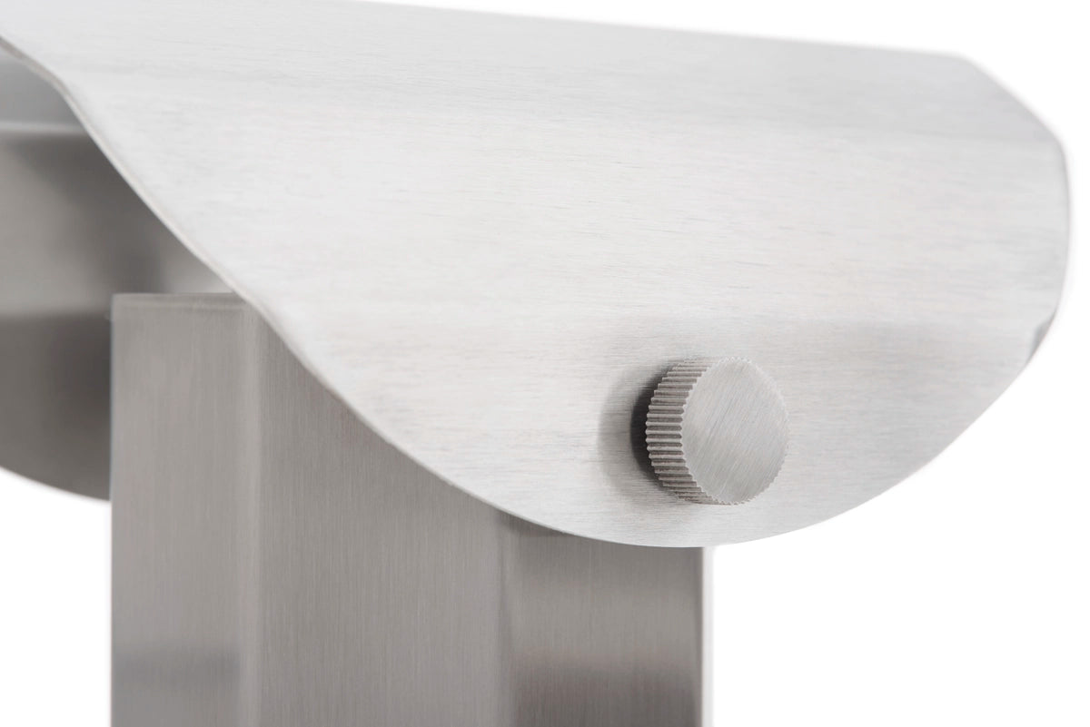 Portable lamp APOLIN brushed steel