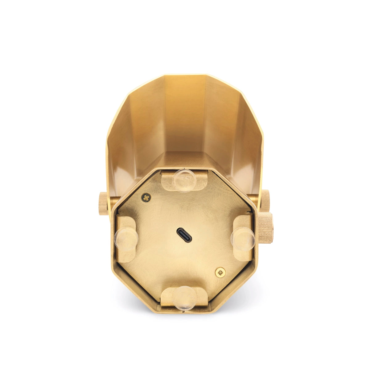 Prenosná lampa APOLIN brúsený mosadz