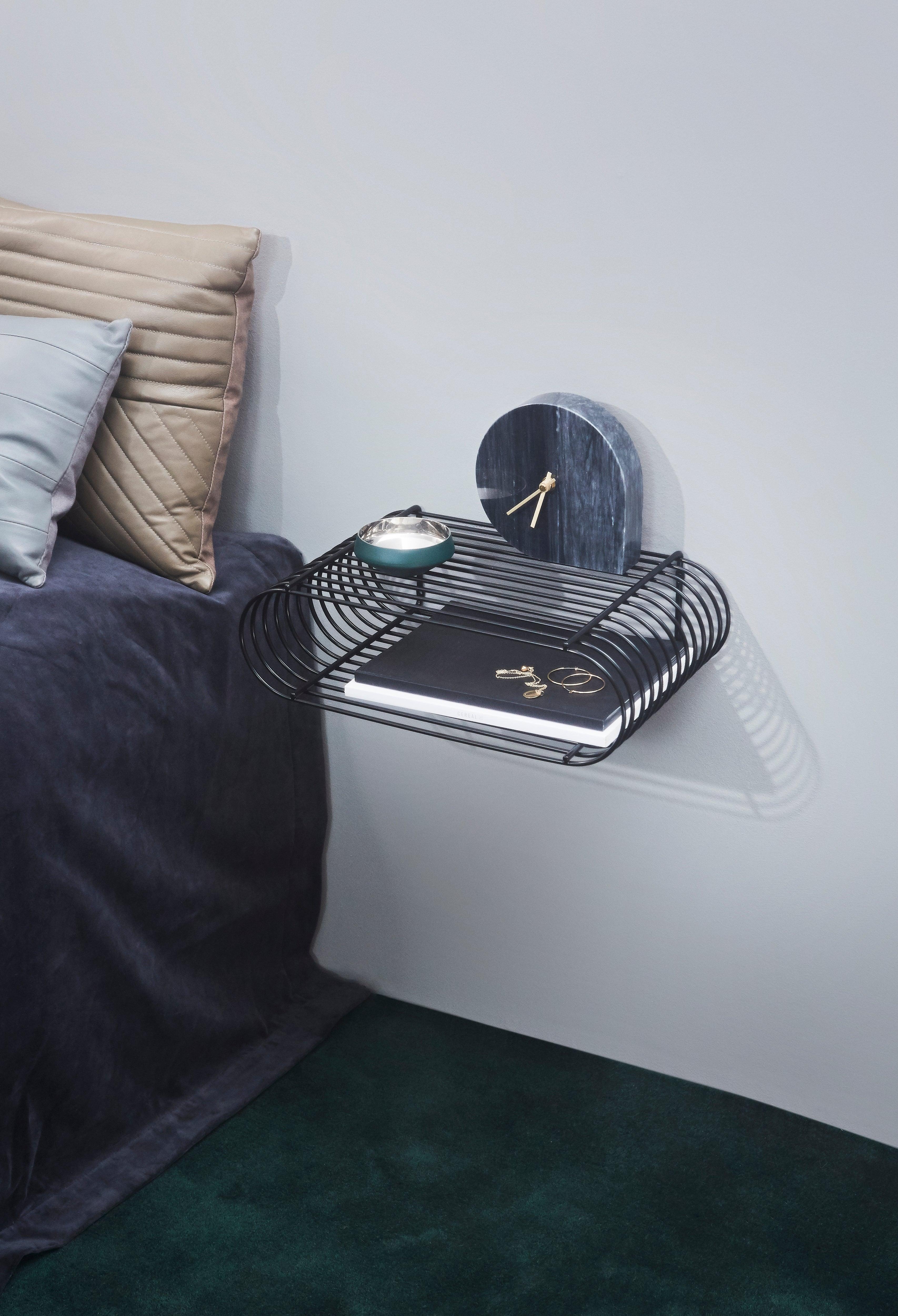 Półka ścienna CURVA czarny AYTM Eye on Design