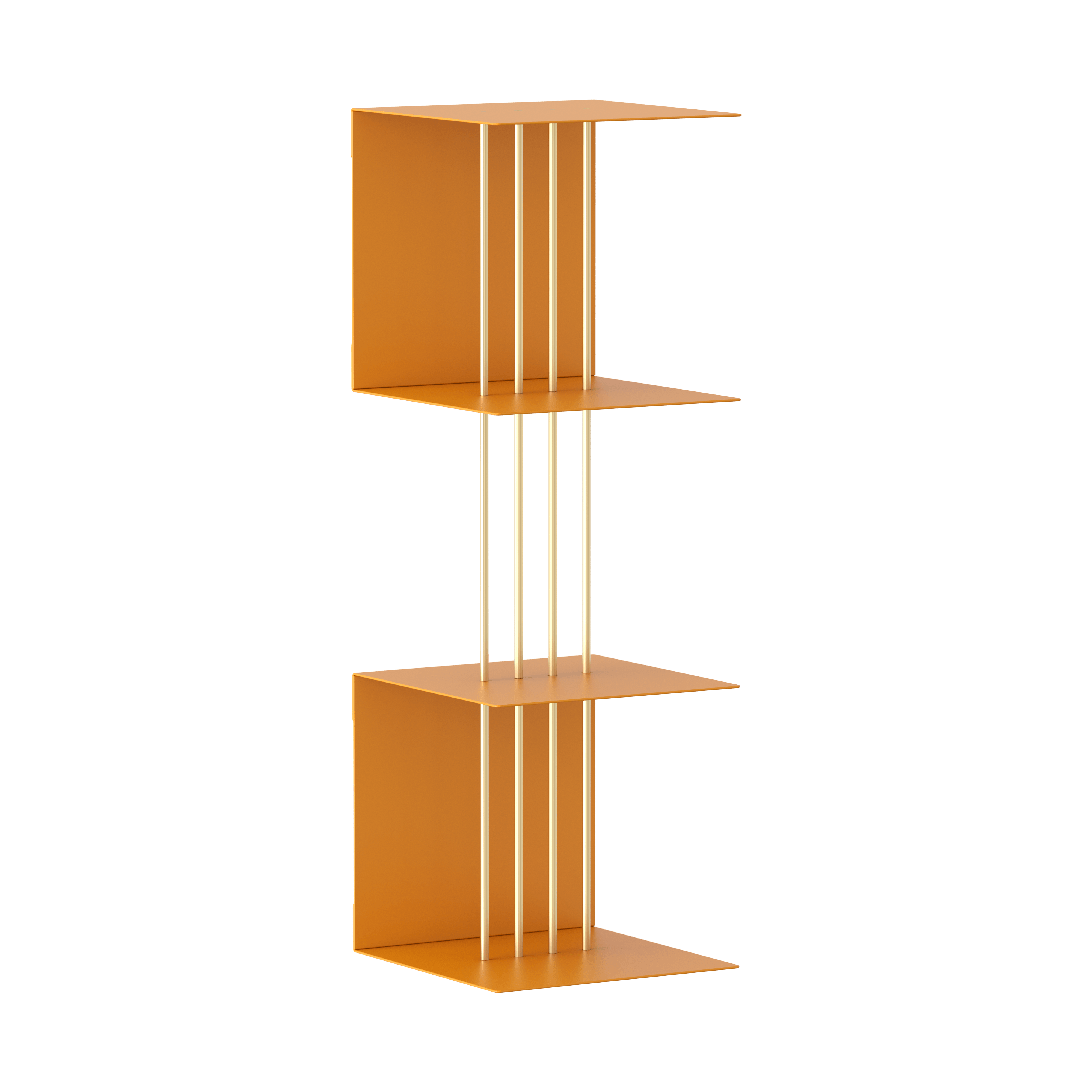 Półka TEASER szafranowy ze złotym UMAGE Eye on Design