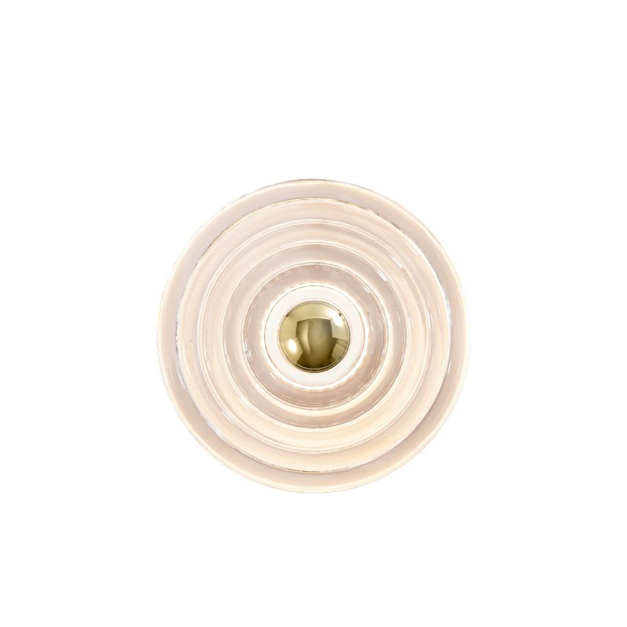 Nástenná lampa PRESS sklenená