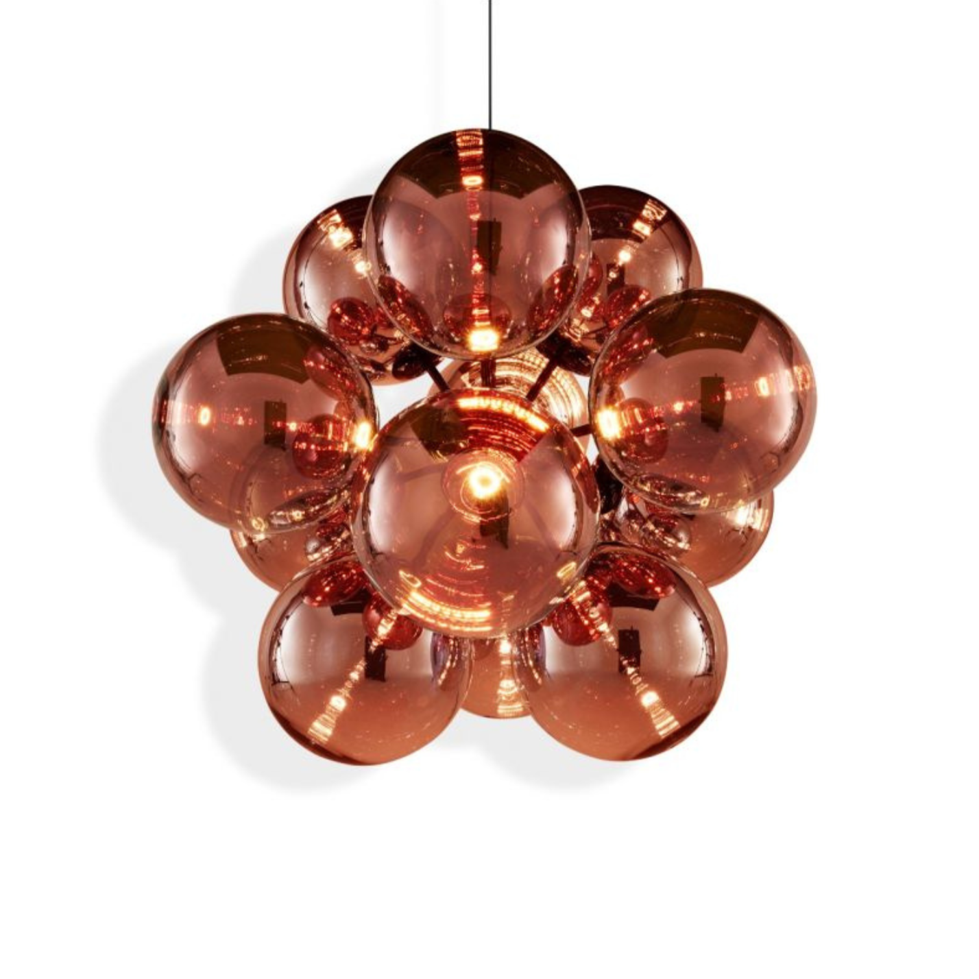 Luster GLOBE BURST medený