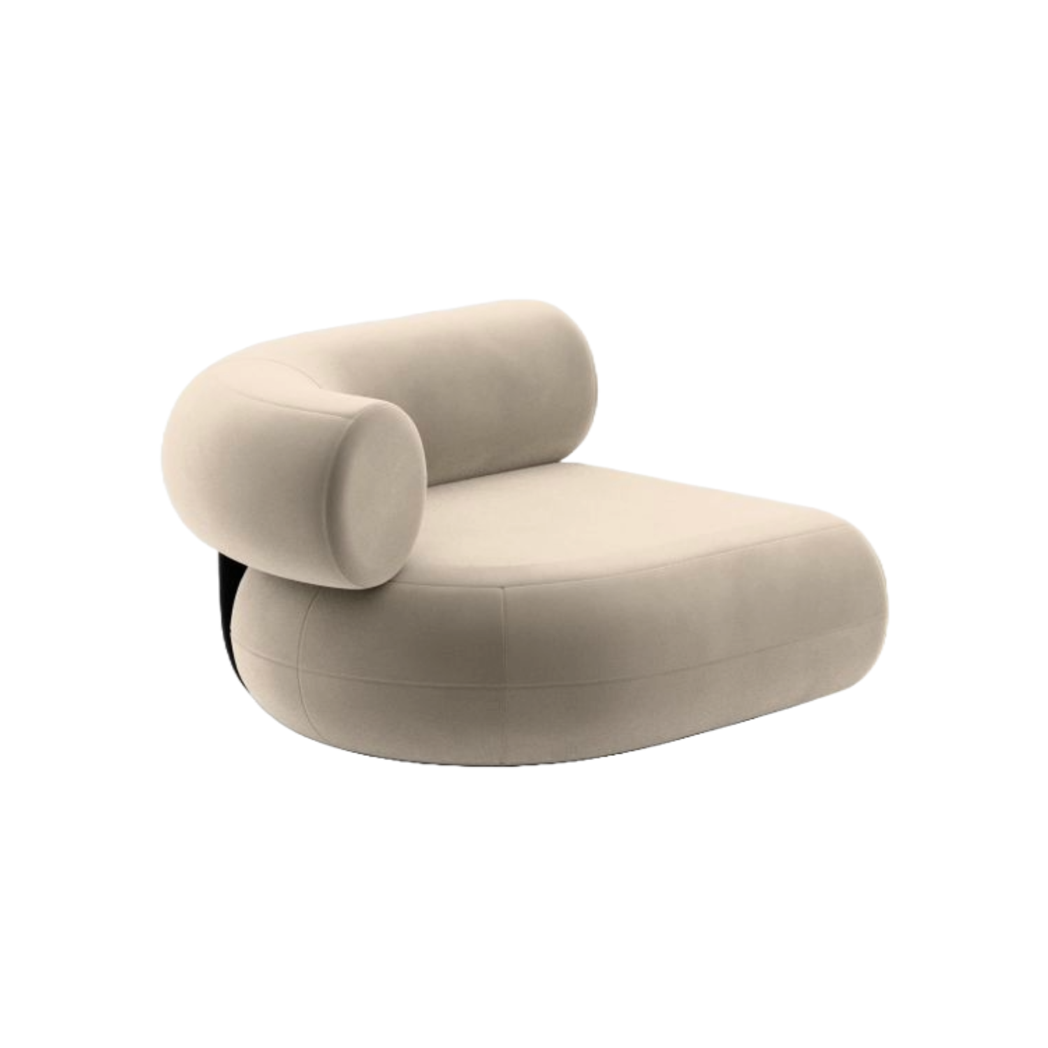 Sofa modulárna FAT - modul ľavostranný čalúnený