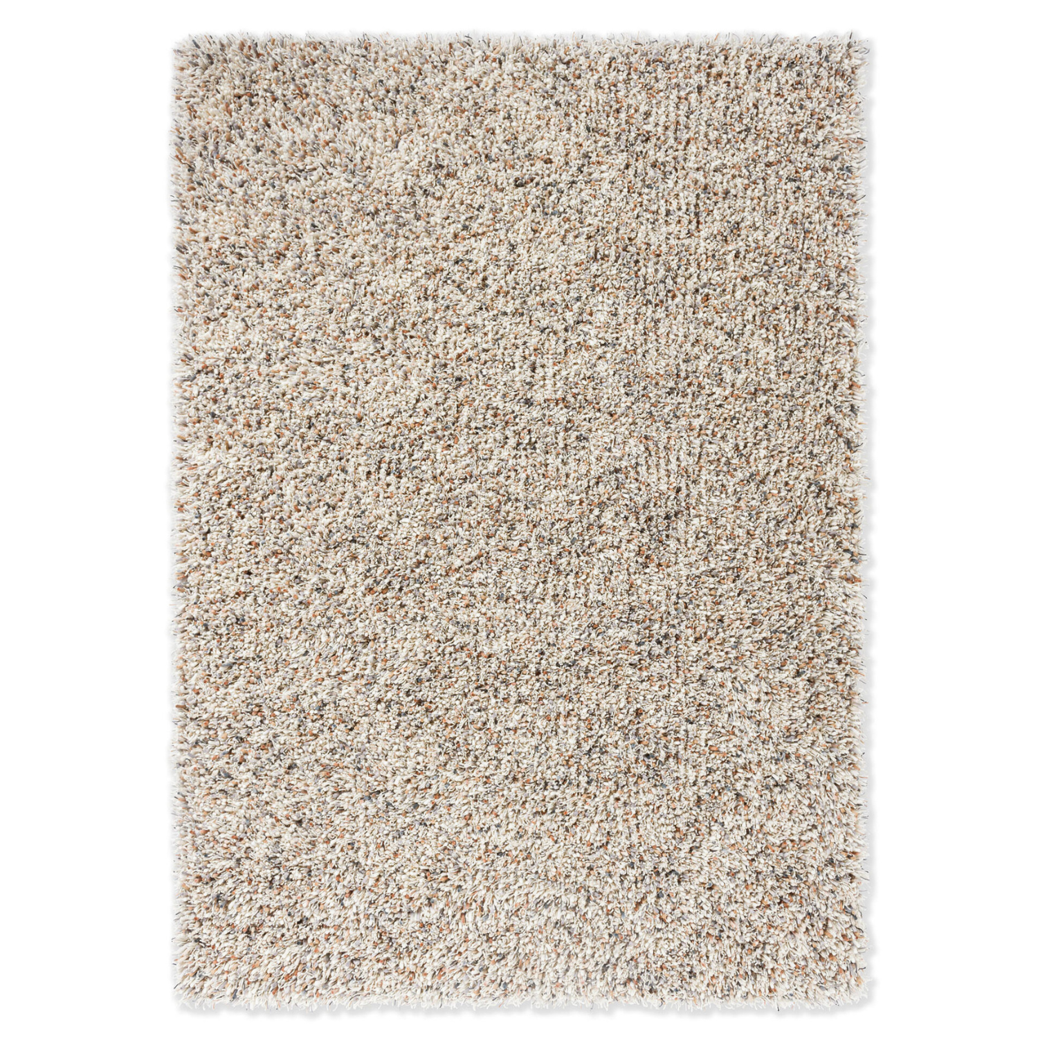 SPRING long pile rug beige-gray