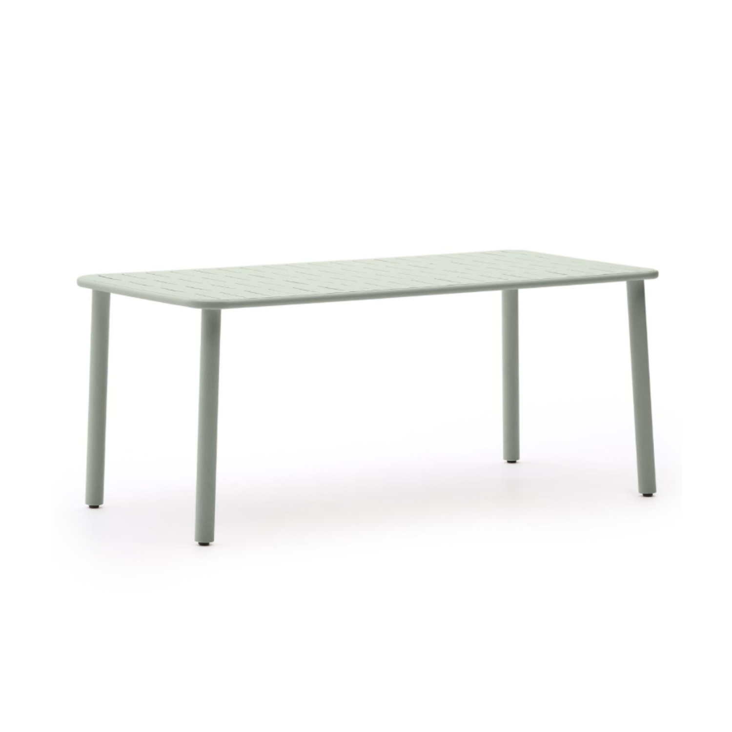 BRAI turquoise steel garden table