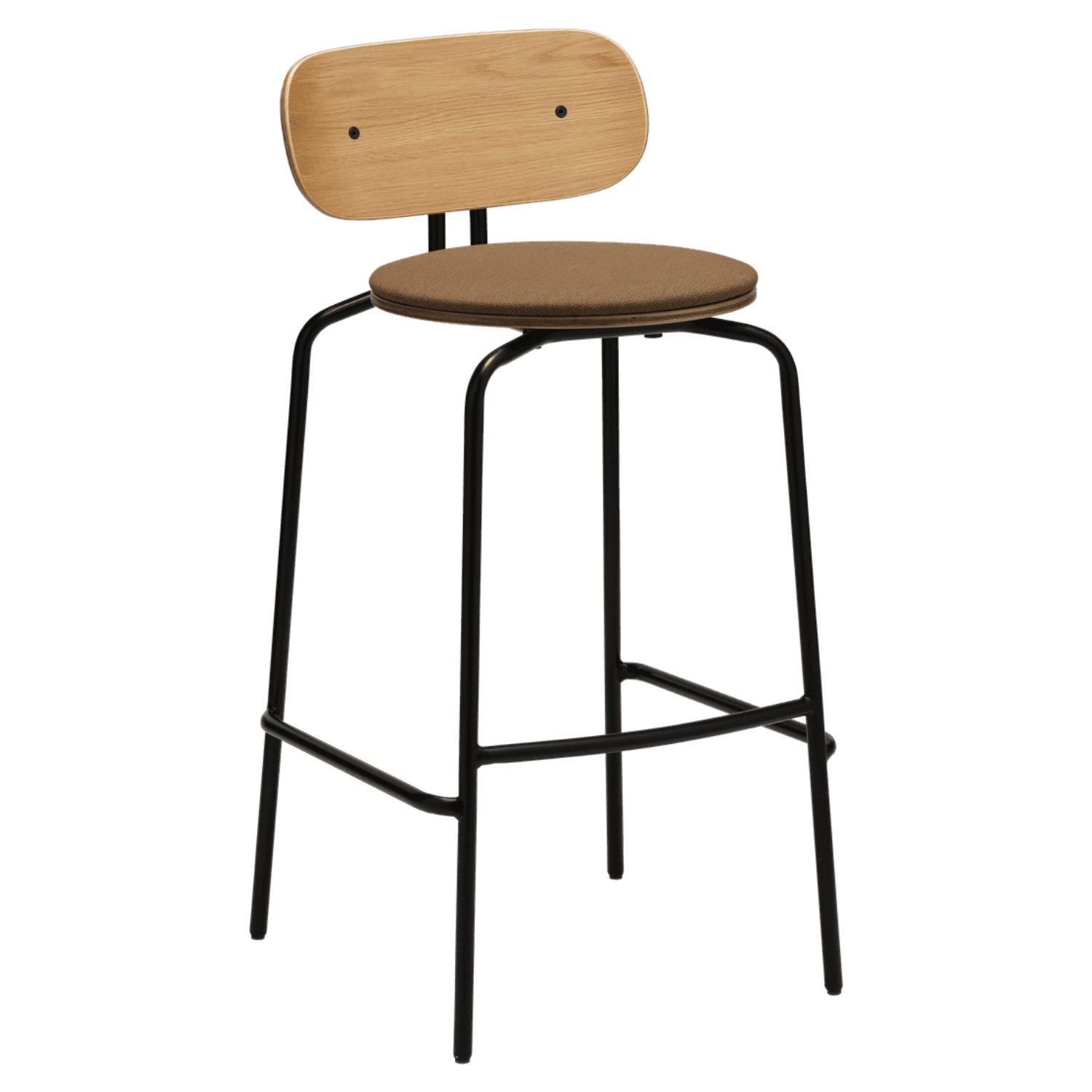 Hoker CURIOUS škoricový s čiernym podstavcom