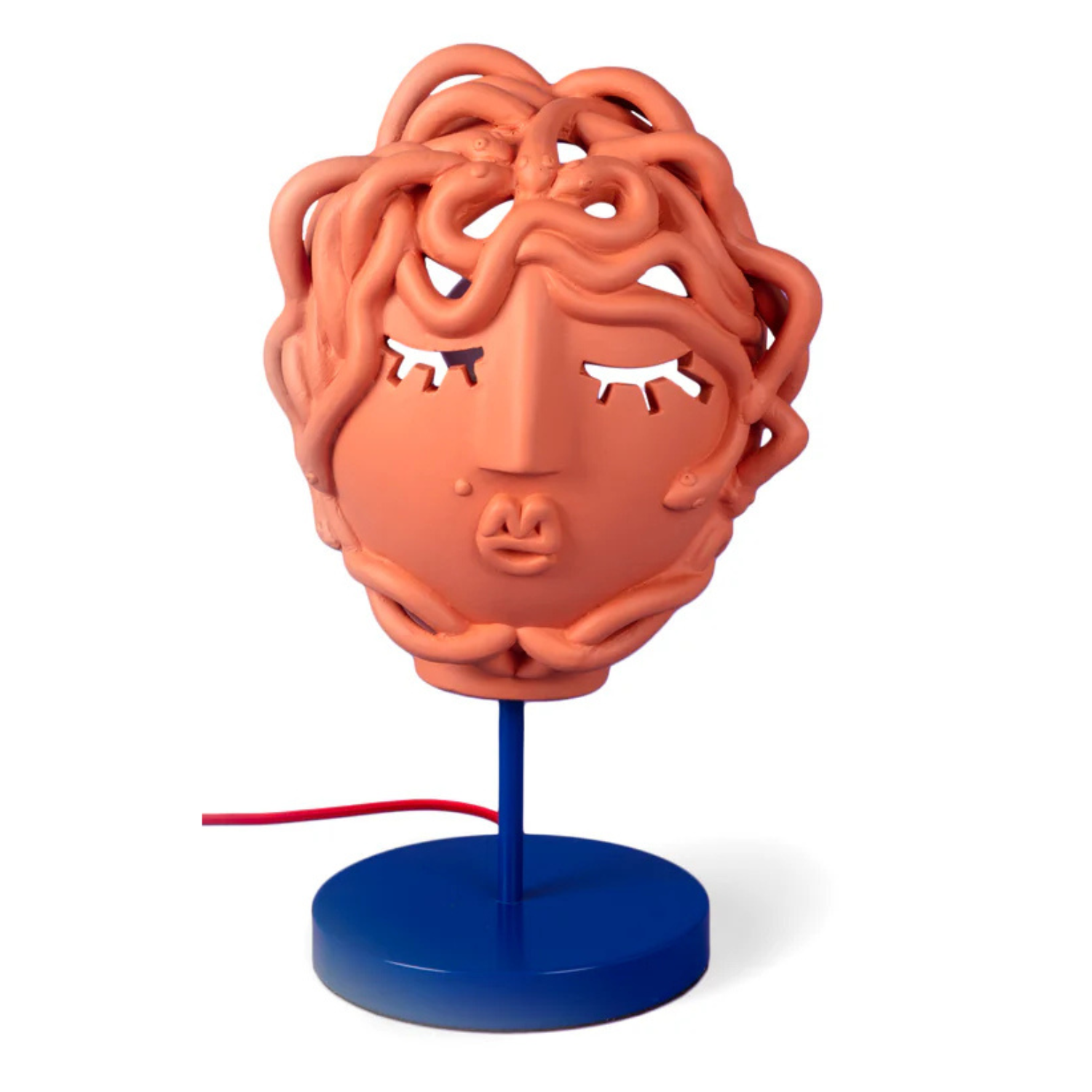 Stolná lampa MAGNA GRAECIA - MEDUSA terakota