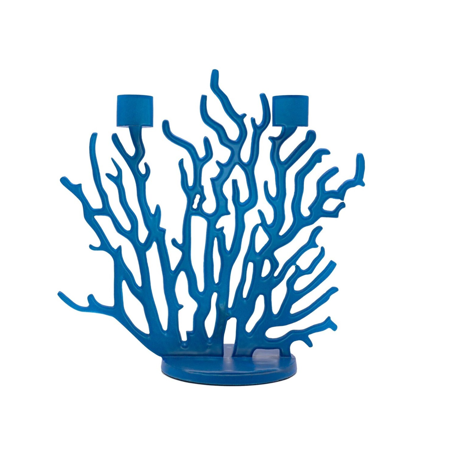 Blue candlestick blue