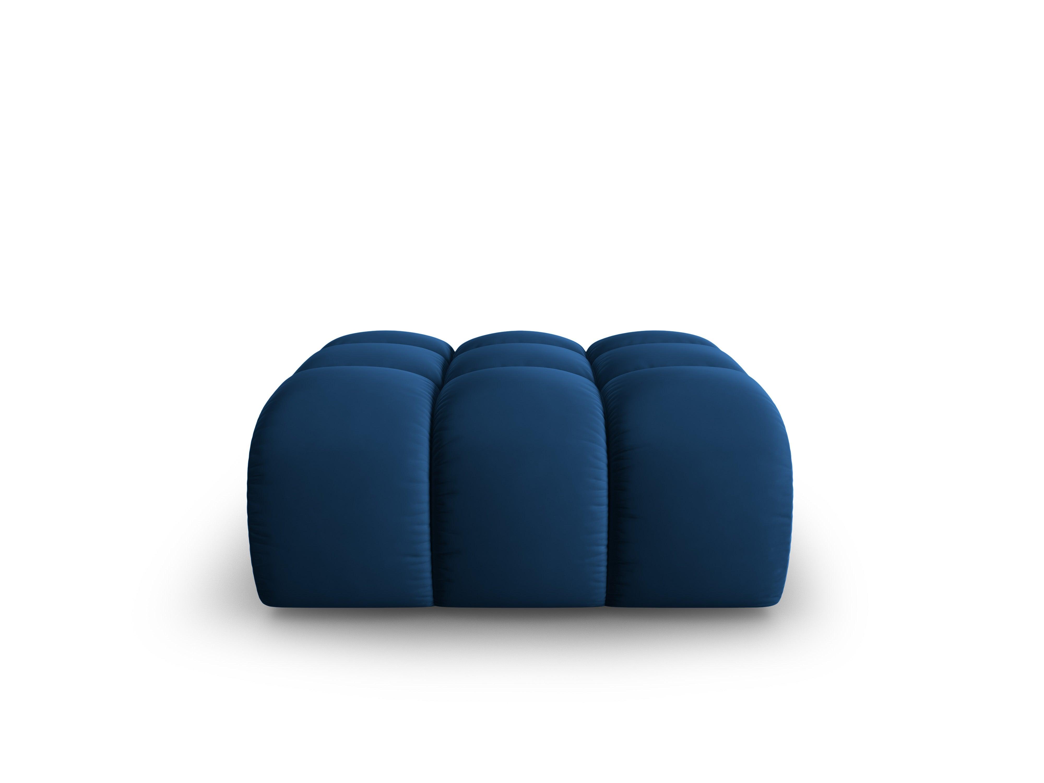 Puf aksamitny HALLEY granat królewski Windsor & Co Eye on Design