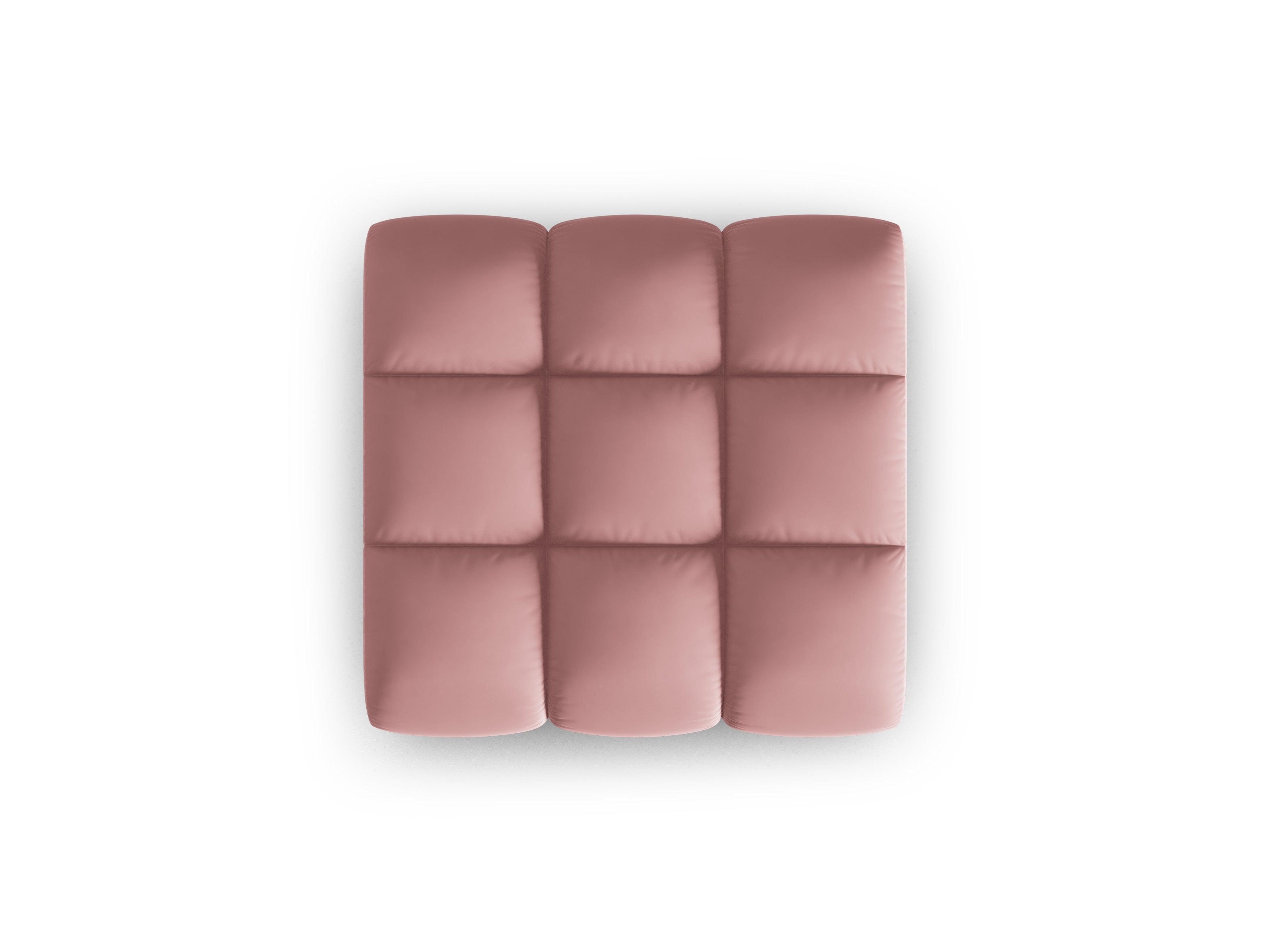 Puf aksamitny HALLEY różowy Windsor & Co Eye on Design