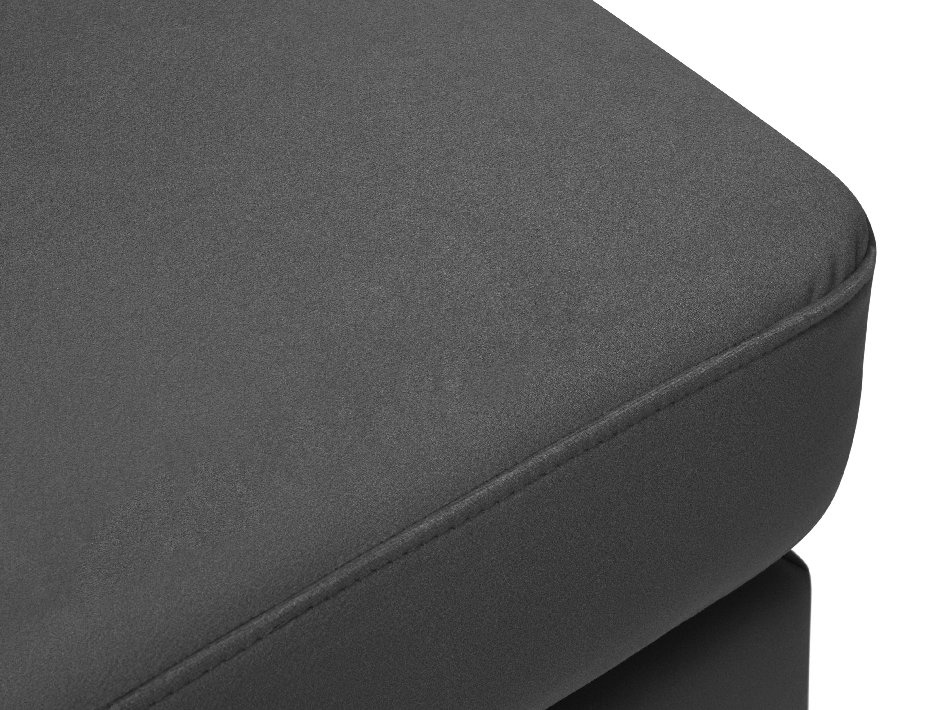 Puf aksamitny HEBE ciemnoszary Mazzini Sofas Eye on Design