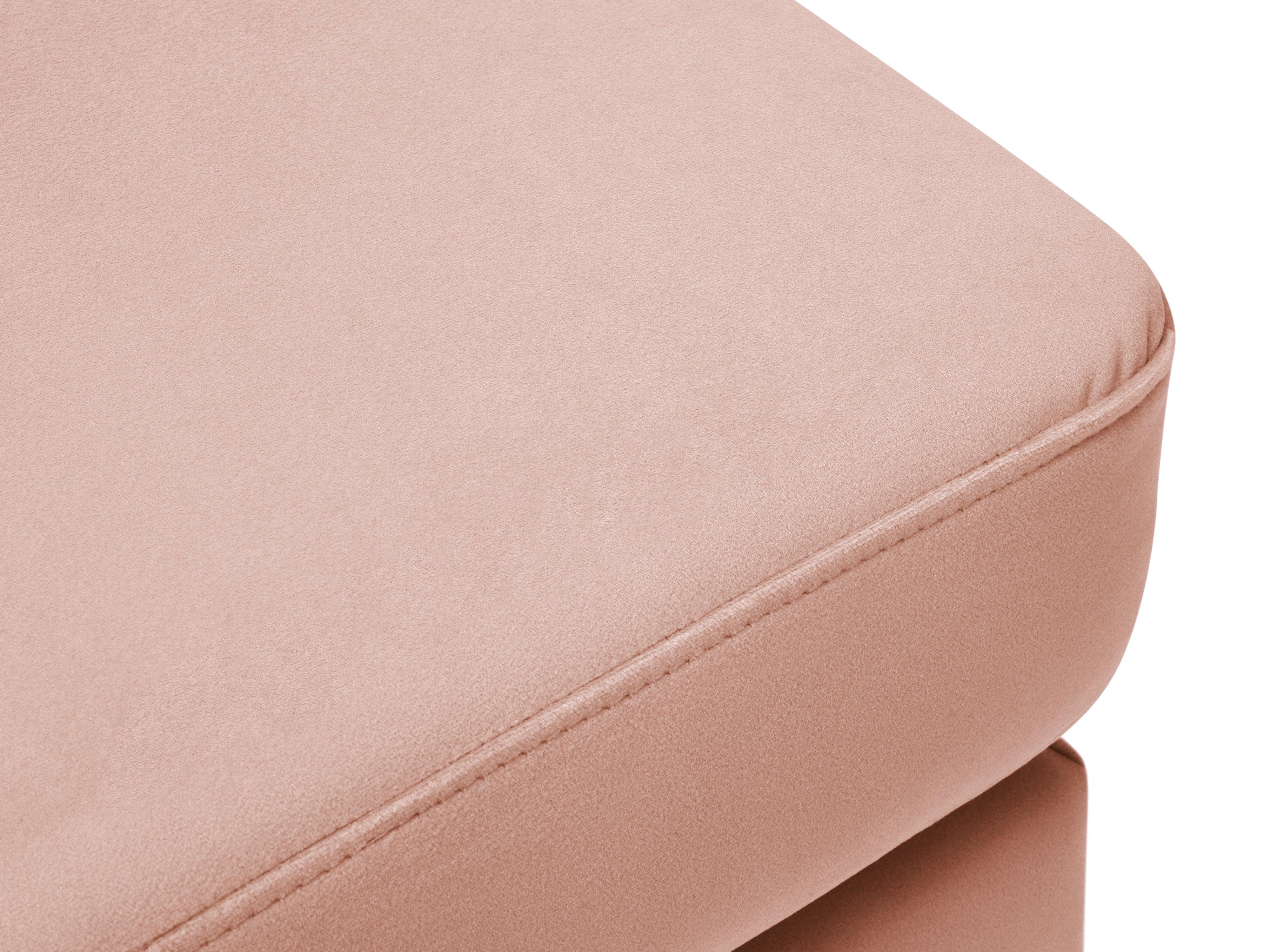 Puf aksamitny HEBE różowy Mazzini Sofas Eye on Design