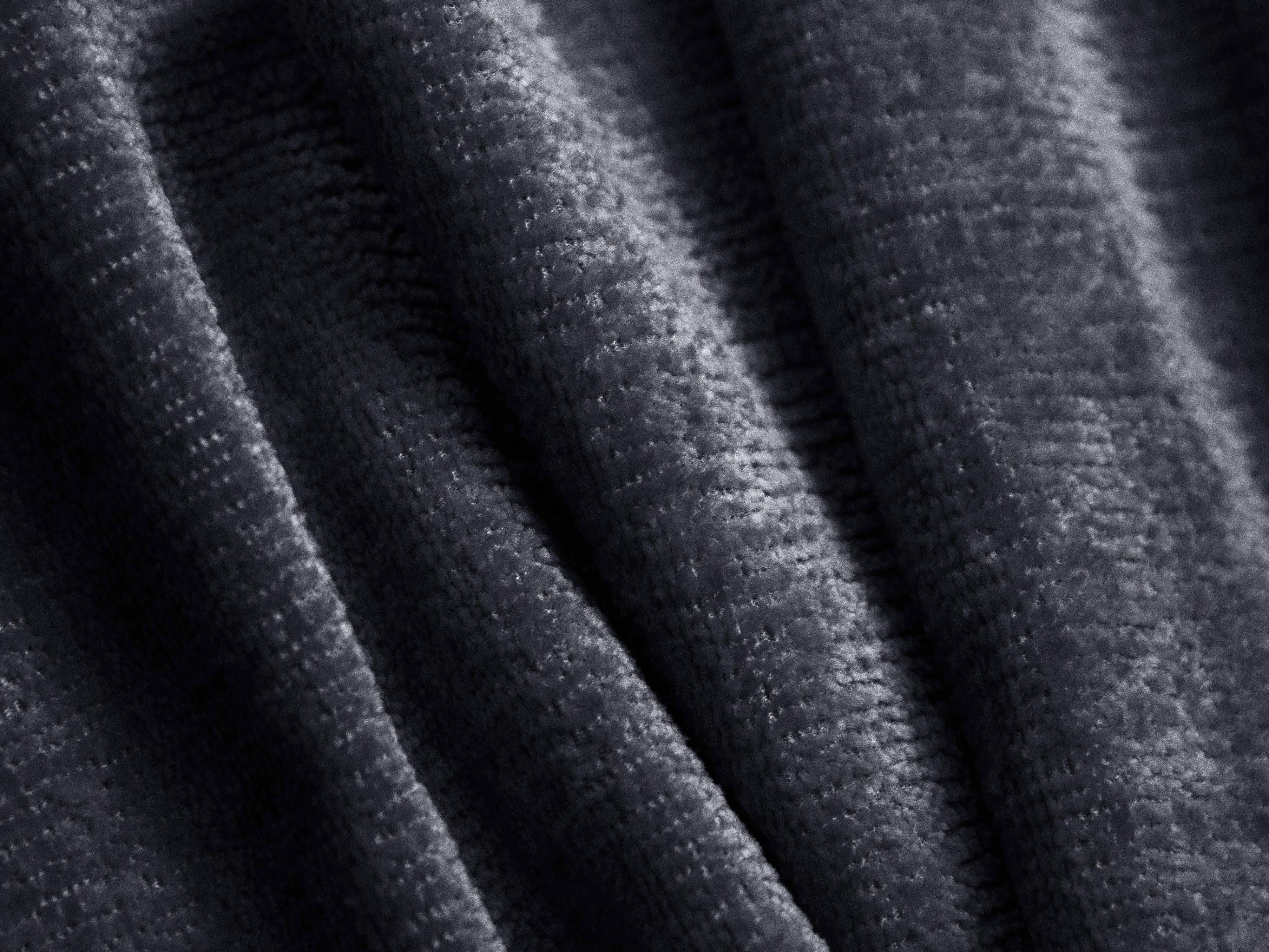 Puf ALDRIN granatowy szenil Windsor & Co Eye on Design