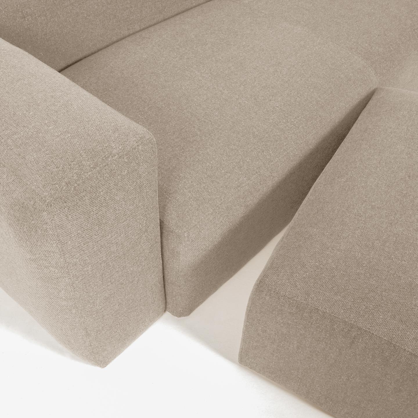 Puf BLOK beżowy szenil La Forma Eye on Design