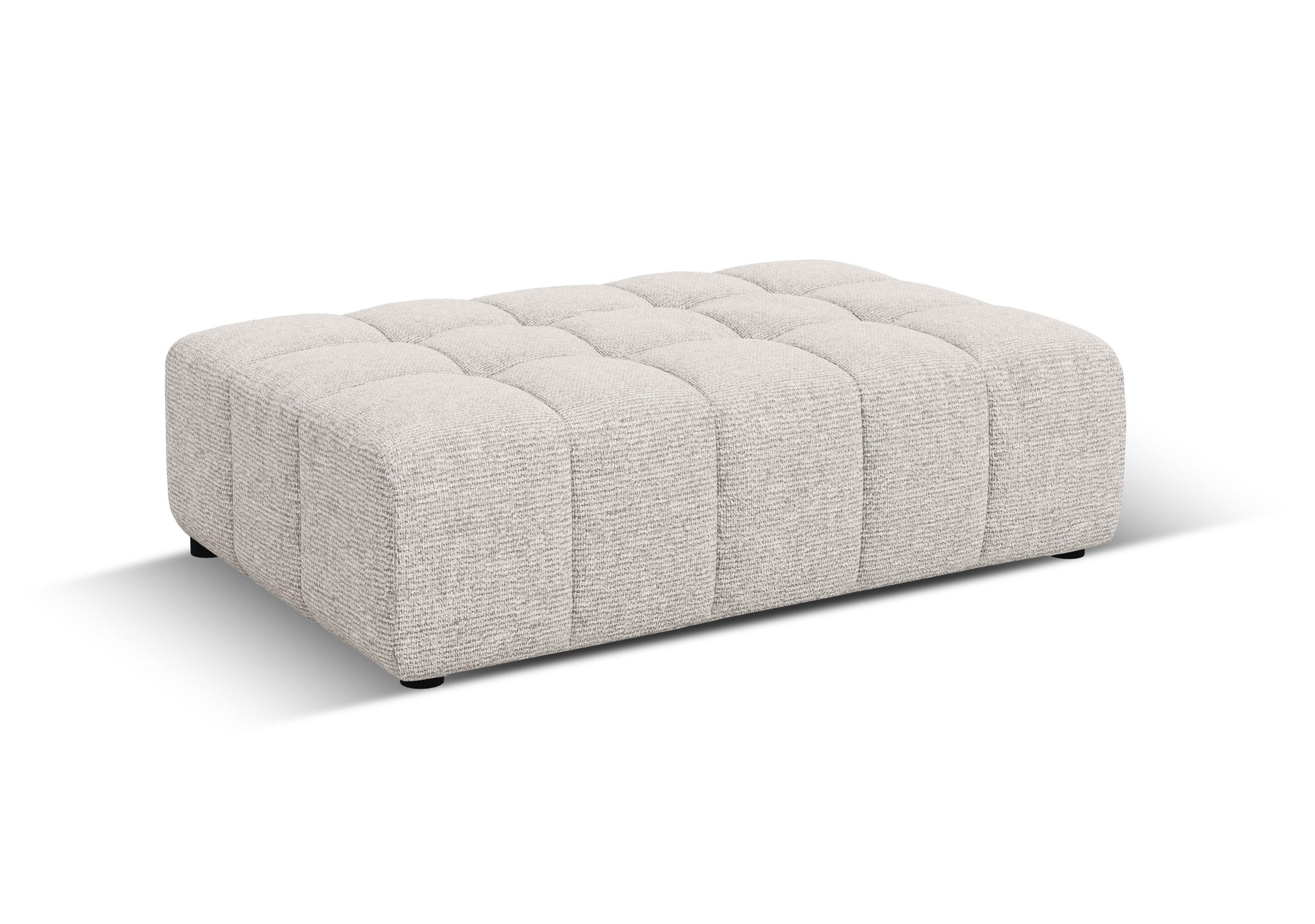 Puf CHICAGO jasnoszary szenil Cosmopolitan Design Eye on Design