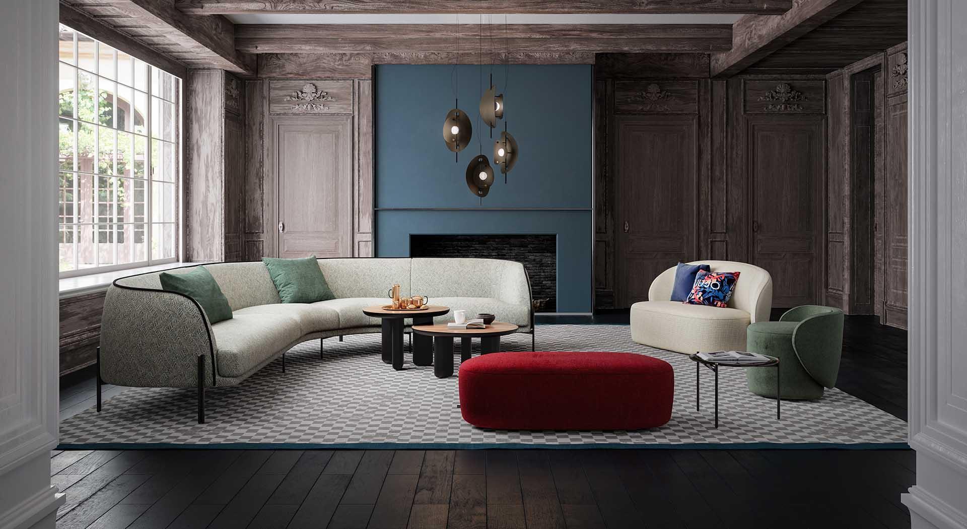 Puf GUEST łososiowy Liu Jo Living Eye on Design