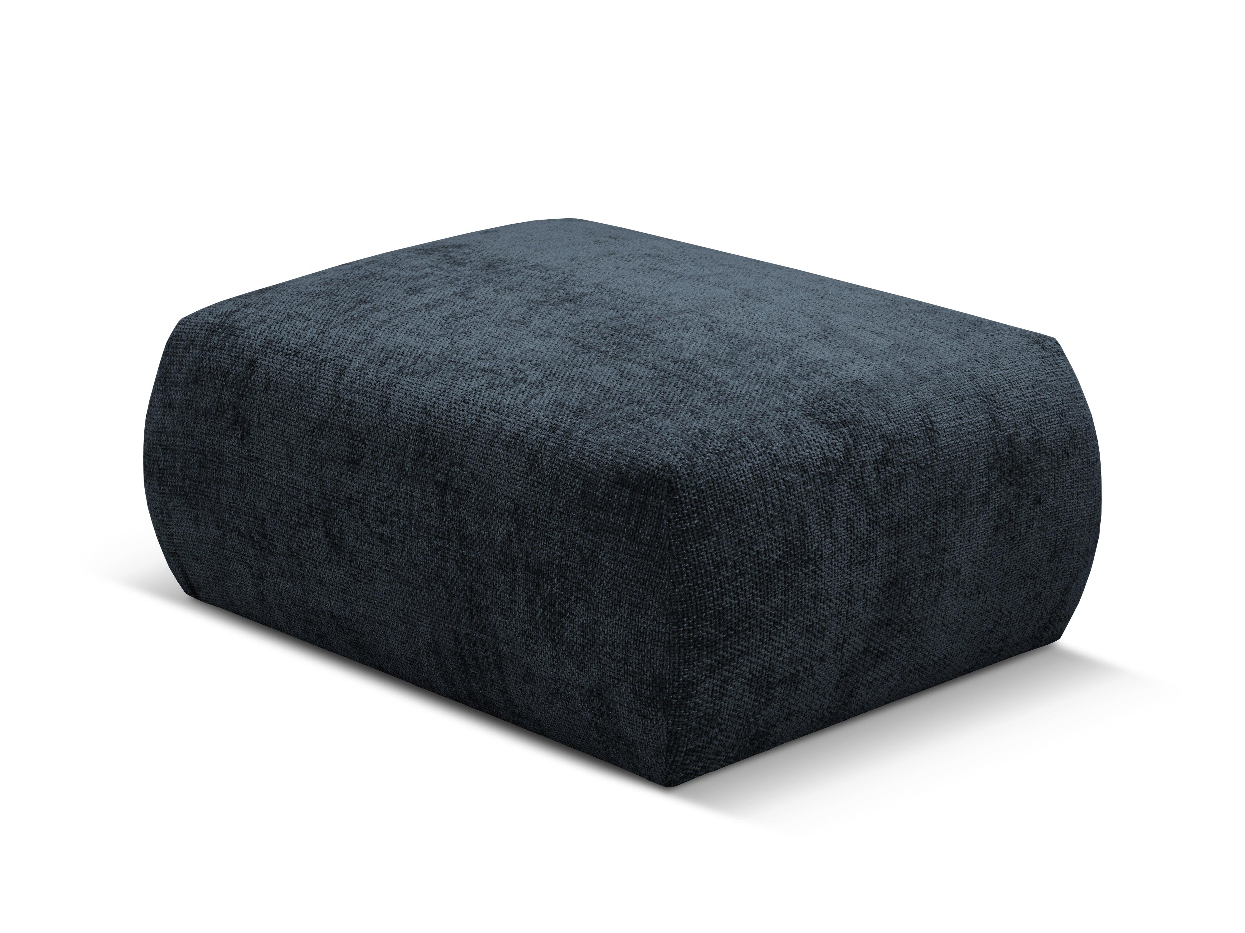 Puf MATERA granatowy szenil Cosmopolitan Design Eye on Design