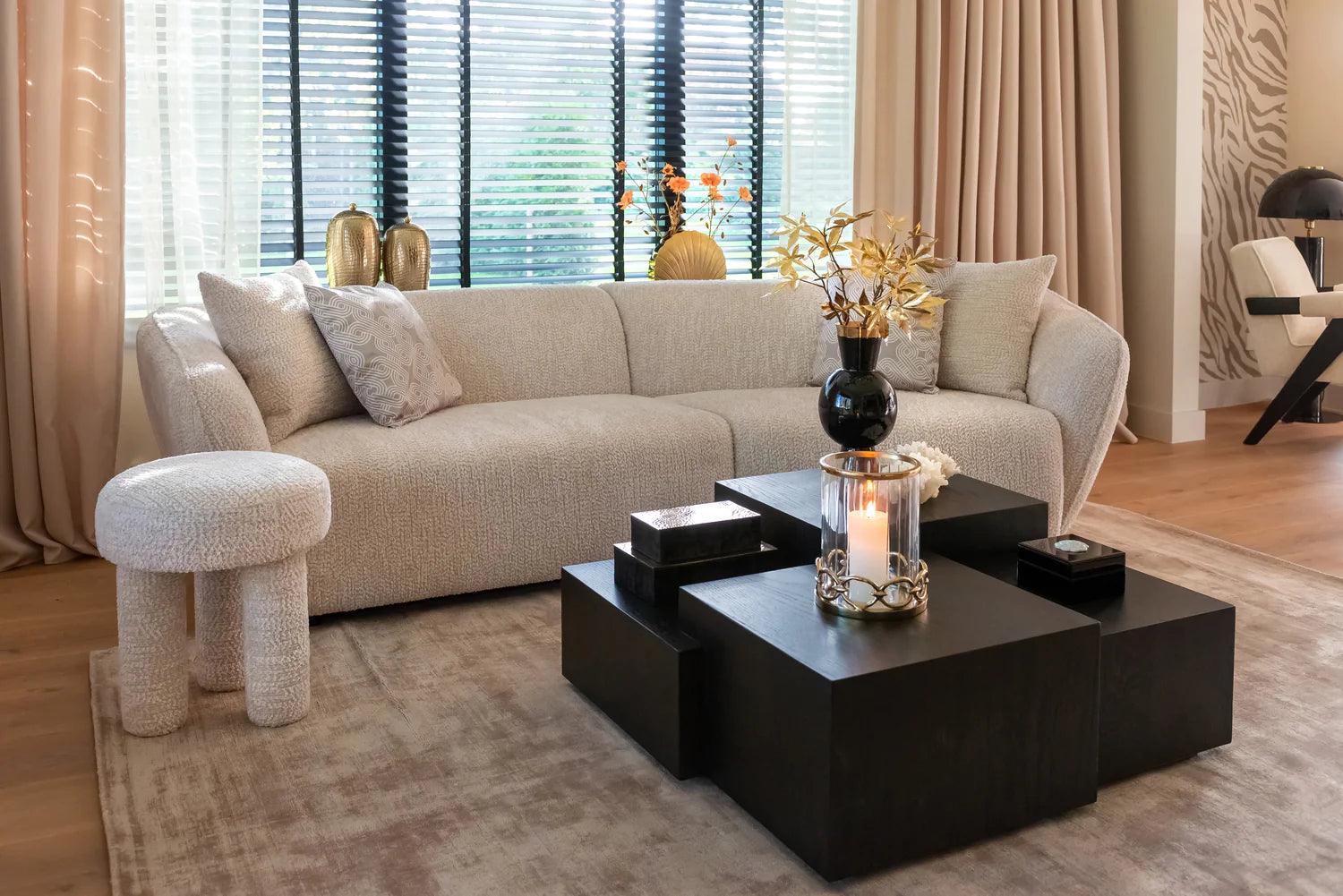 Puf POMMERY kremowy Richmond Interiors Eye on Design