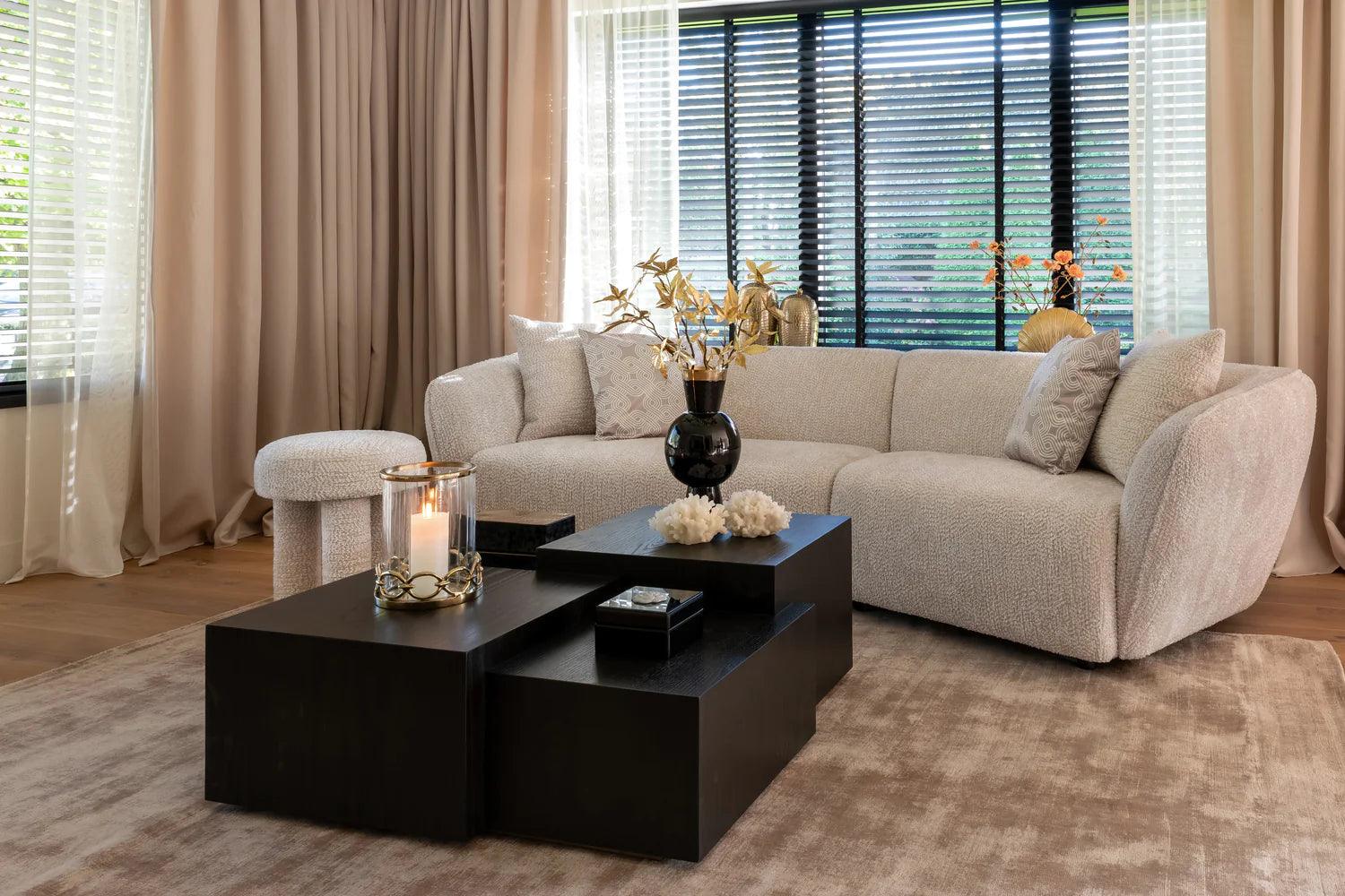 Puf POMMERY kremowy Richmond Interiors Eye on Design