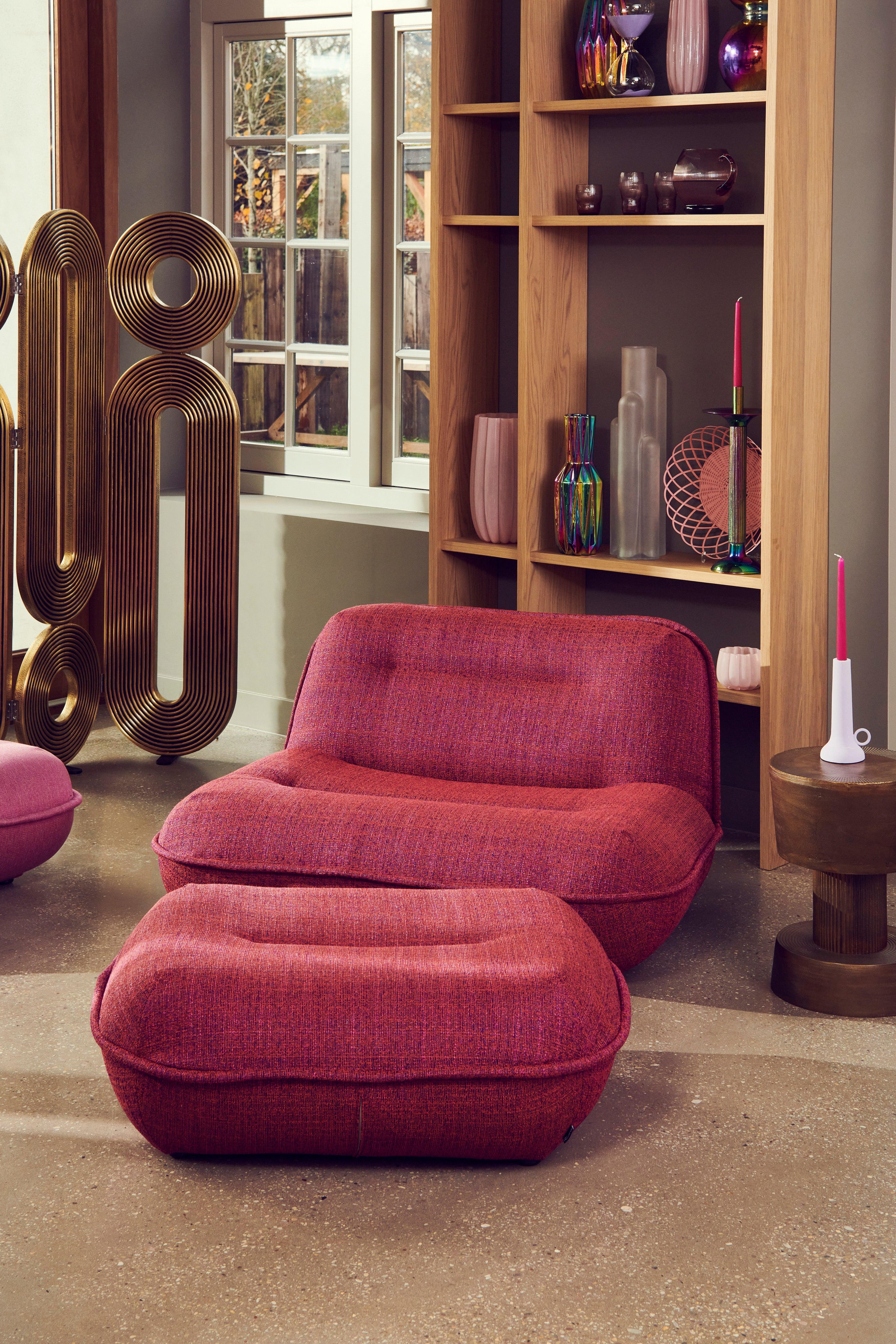 Puf PUFF burgundowy Pols Potten Eye on Design