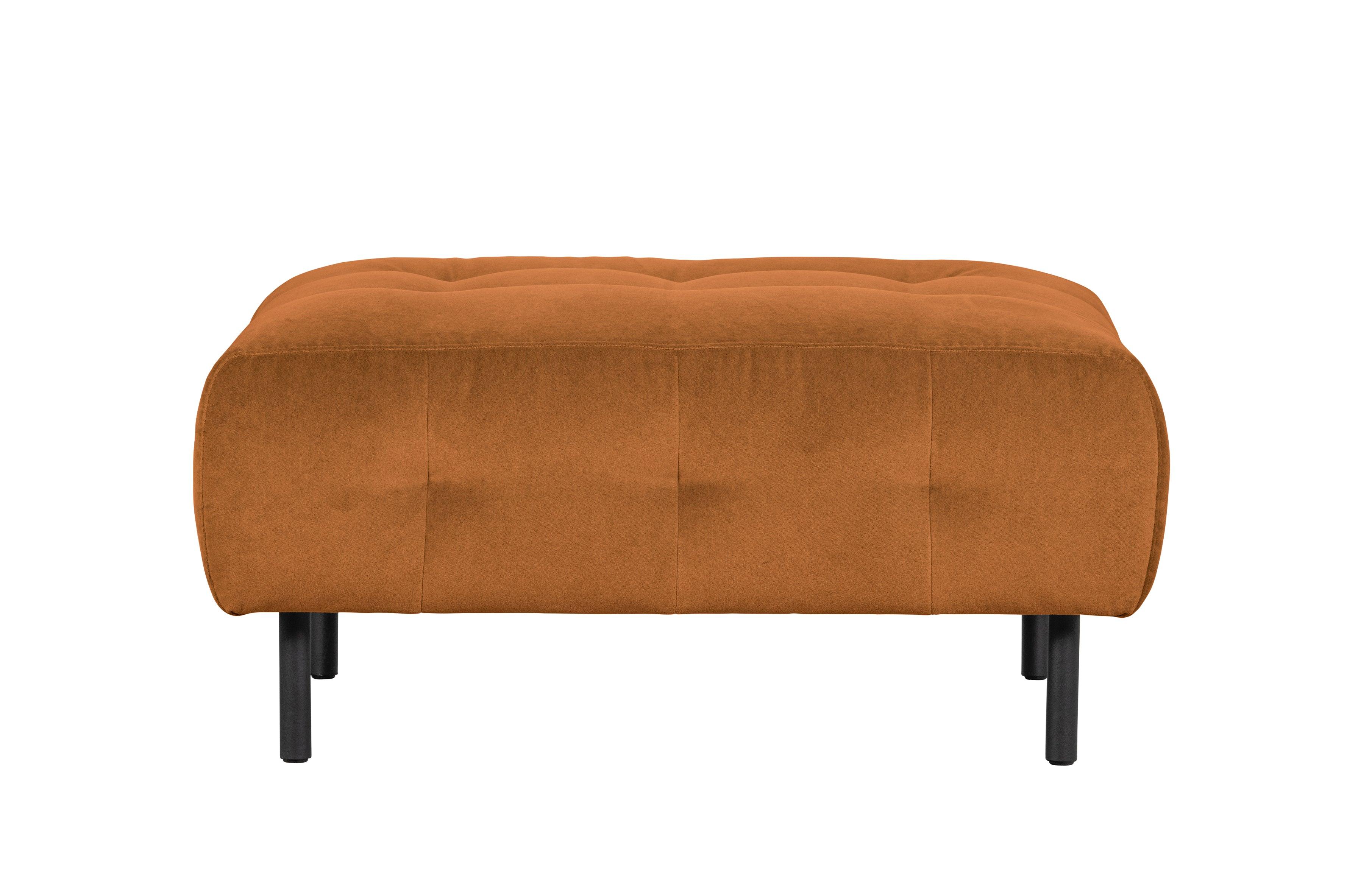 Pufa aksamitna LLOYD cynamonowy Woood Exclusive Eye on Design