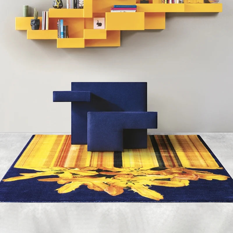 PRIMITIVE gray bouclé armchair