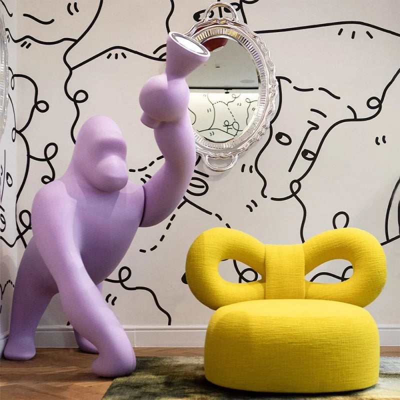 RIBBON beige armchair