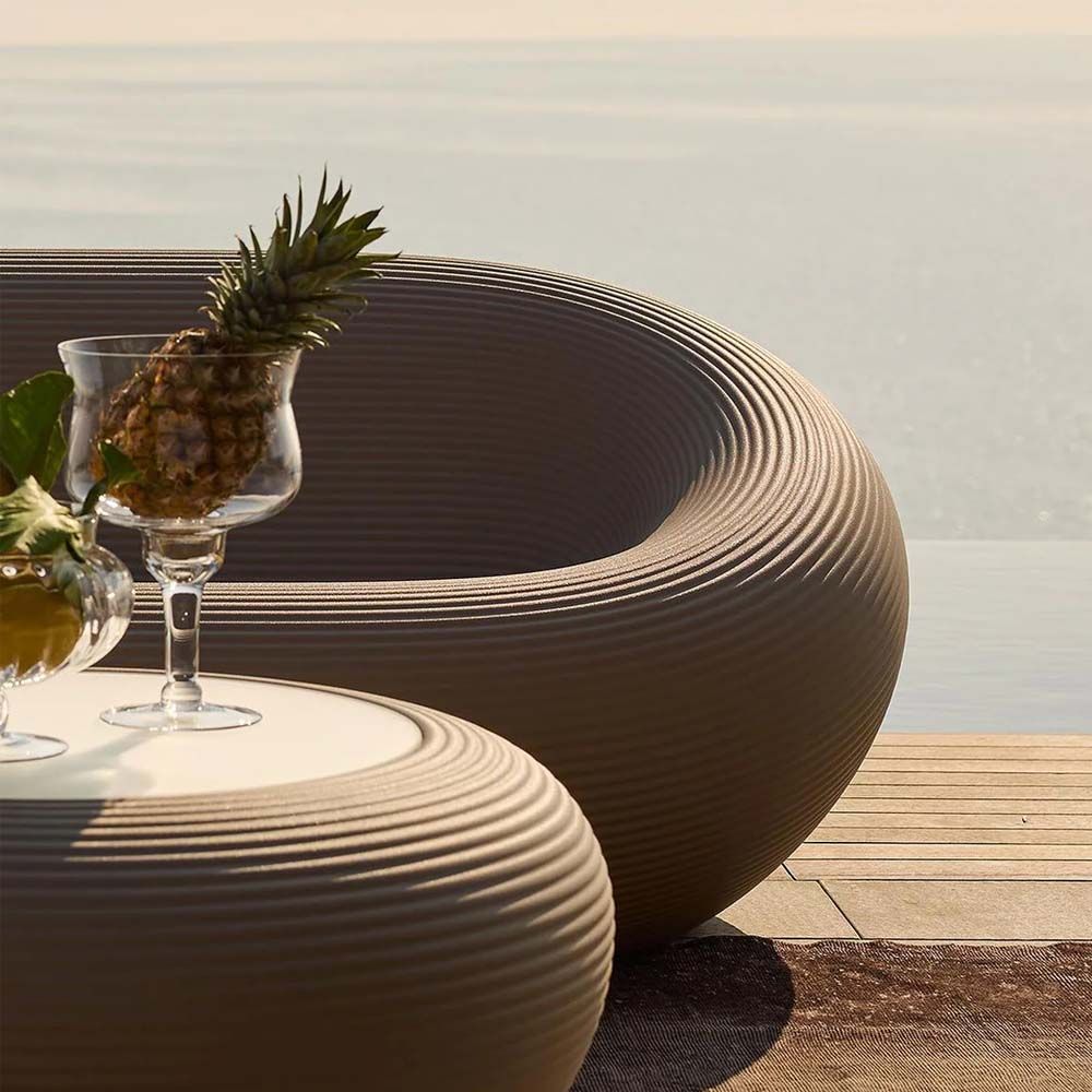 NAMI light green outdoor coffee table