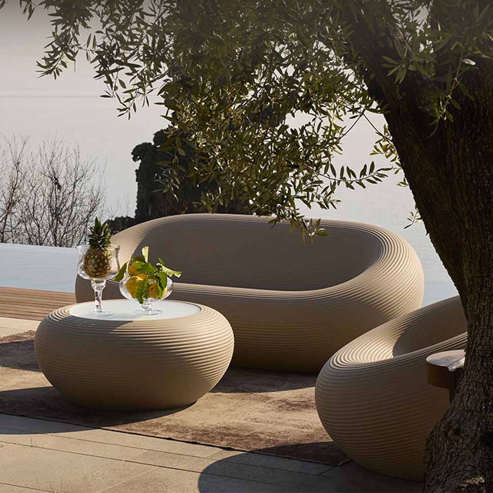 NAMI light green outdoor coffee table