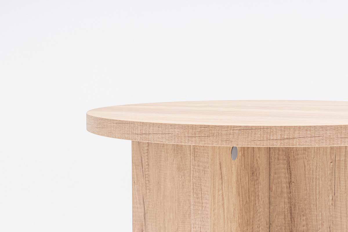 Kávový stolík QUANDO s melamínovou doskou