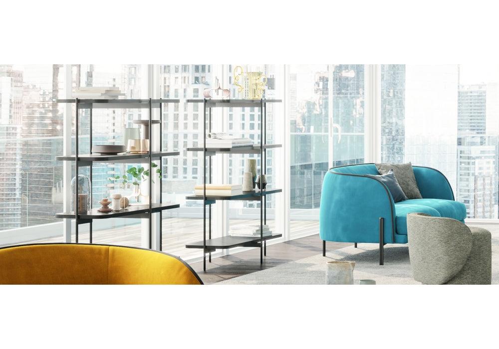 Regał CAILLOU czarny Liu Jo Living Eye on Design