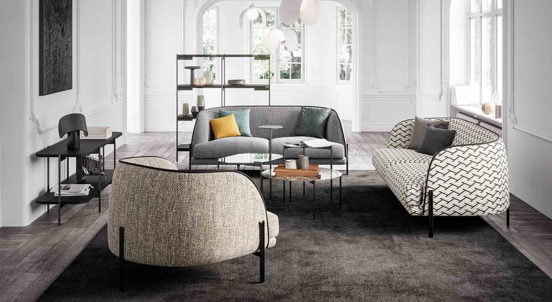 Regał CAILLOU drewniane blaty Liu Jo Living Eye on Design