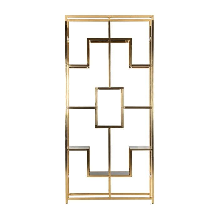 Regał FLORENCE złoty Richmond Interiors Eye on Design