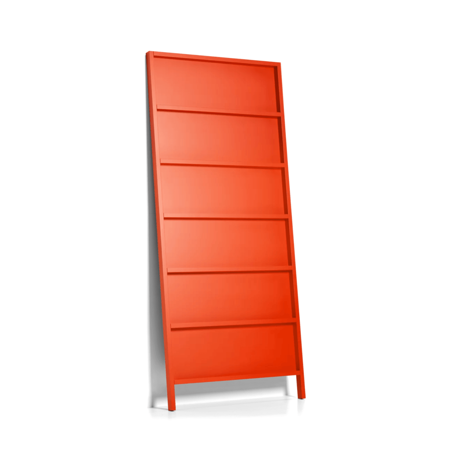 Regał OBLIQUE cynobrowy Moooi 286 cm Eye on Design