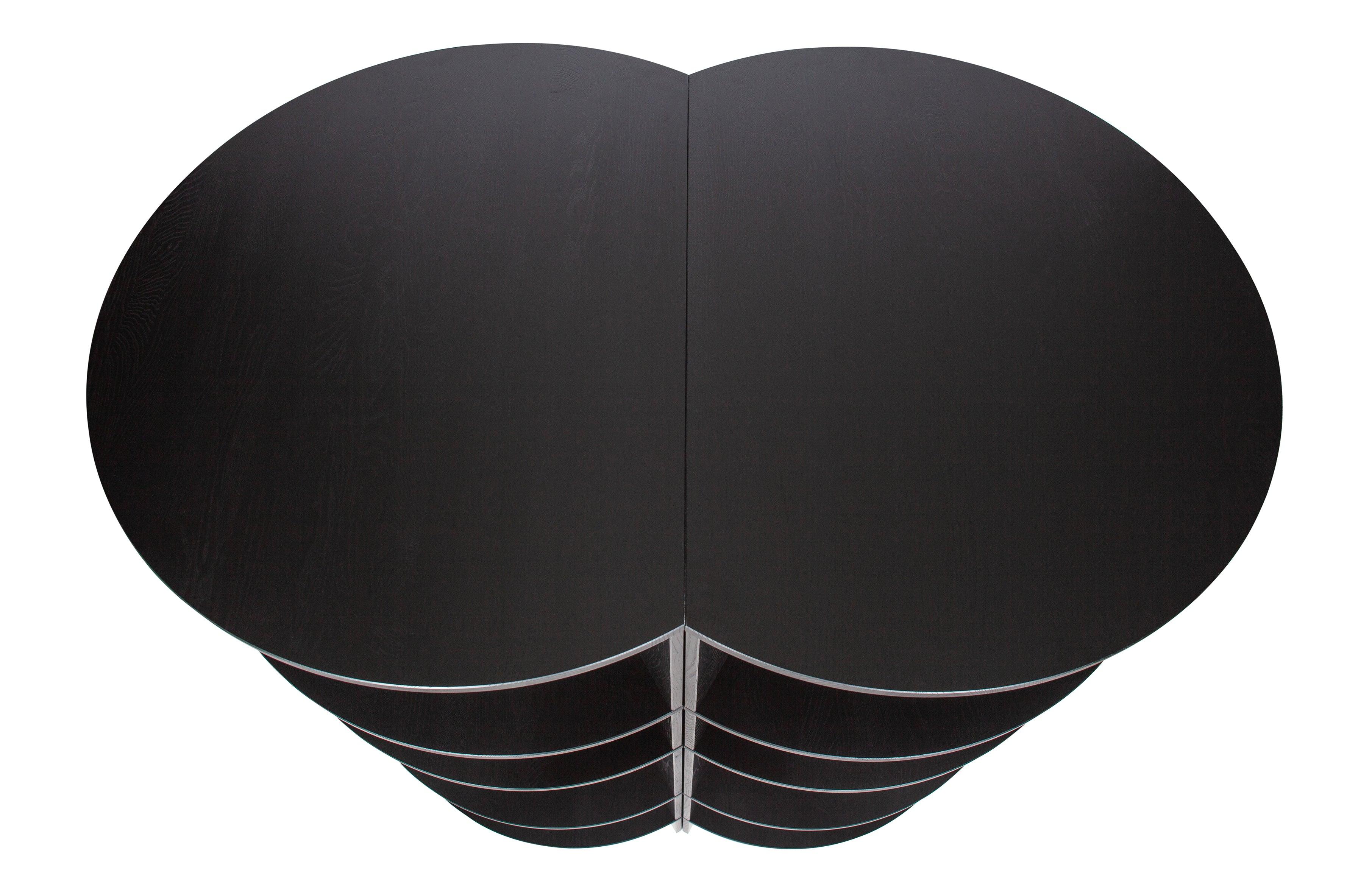 Regał TRIAN czarny Woood Exclusive Eye on Design