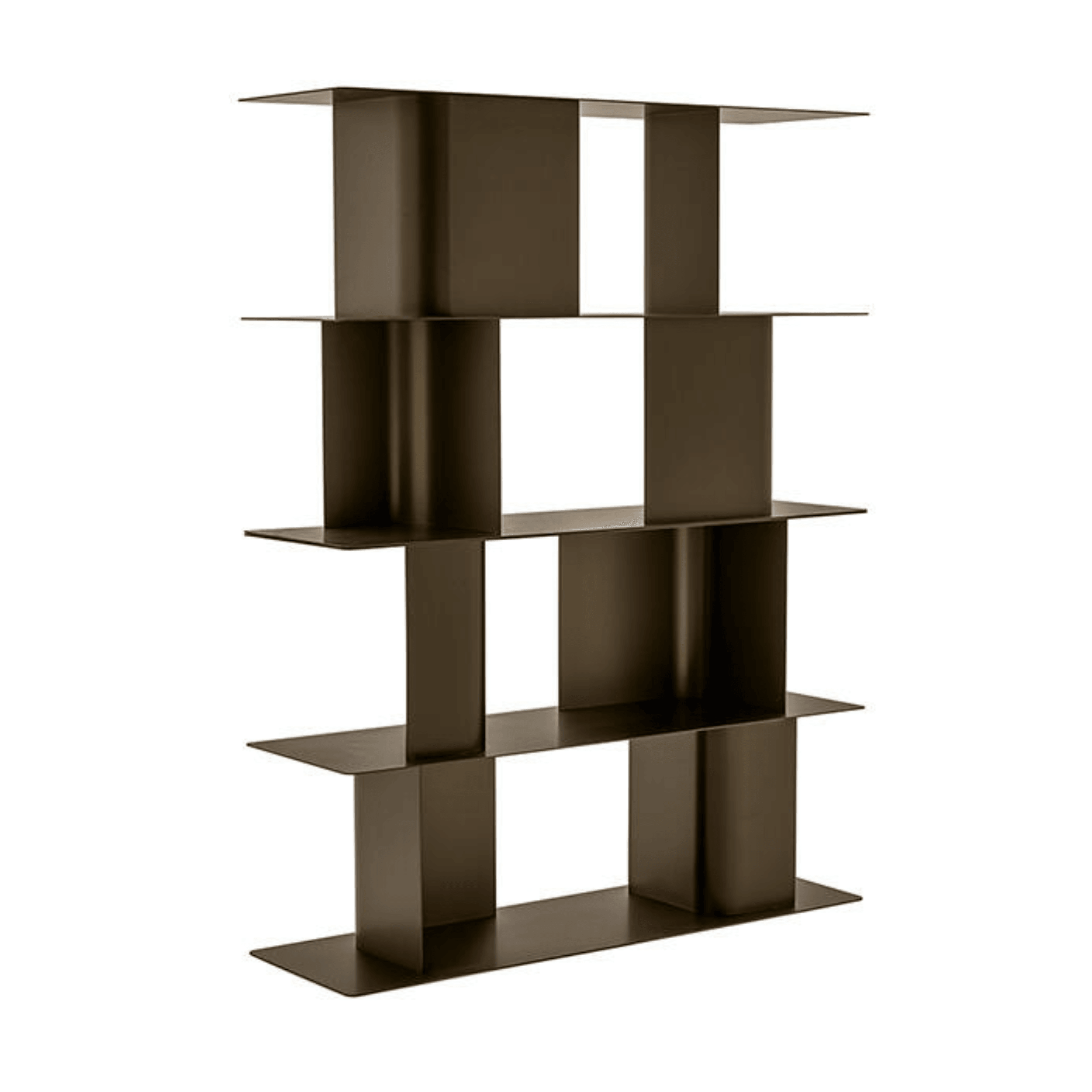 Regał wysoki CARV matowy brąz Calligaris Eye on Design