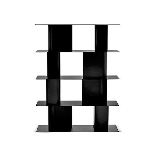 Regał wysoki CARV matowy czarny Calligaris Eye on Design