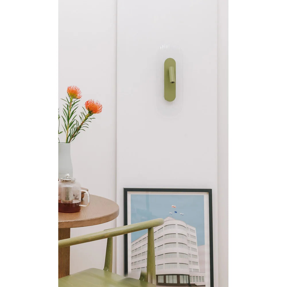 Nástenné svietidlo RIFLO C olivové