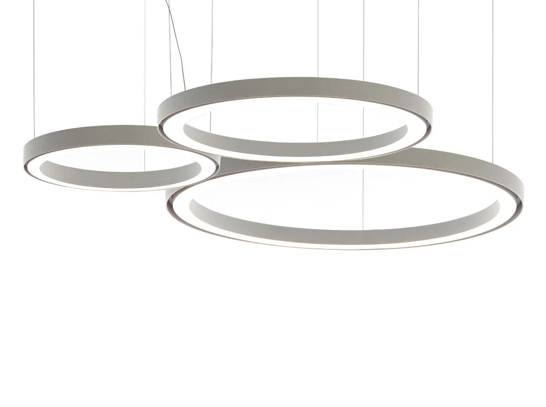 RIPPLE CLUSTER pendant lamp white
