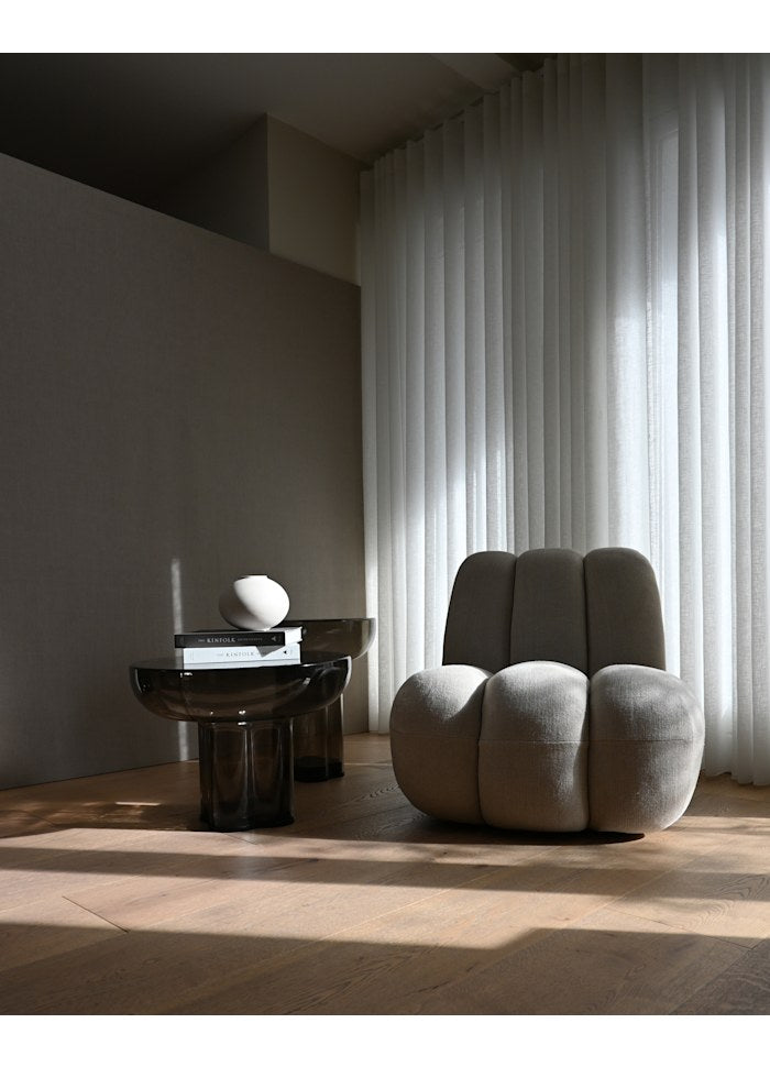 Side table Crown Smot glass