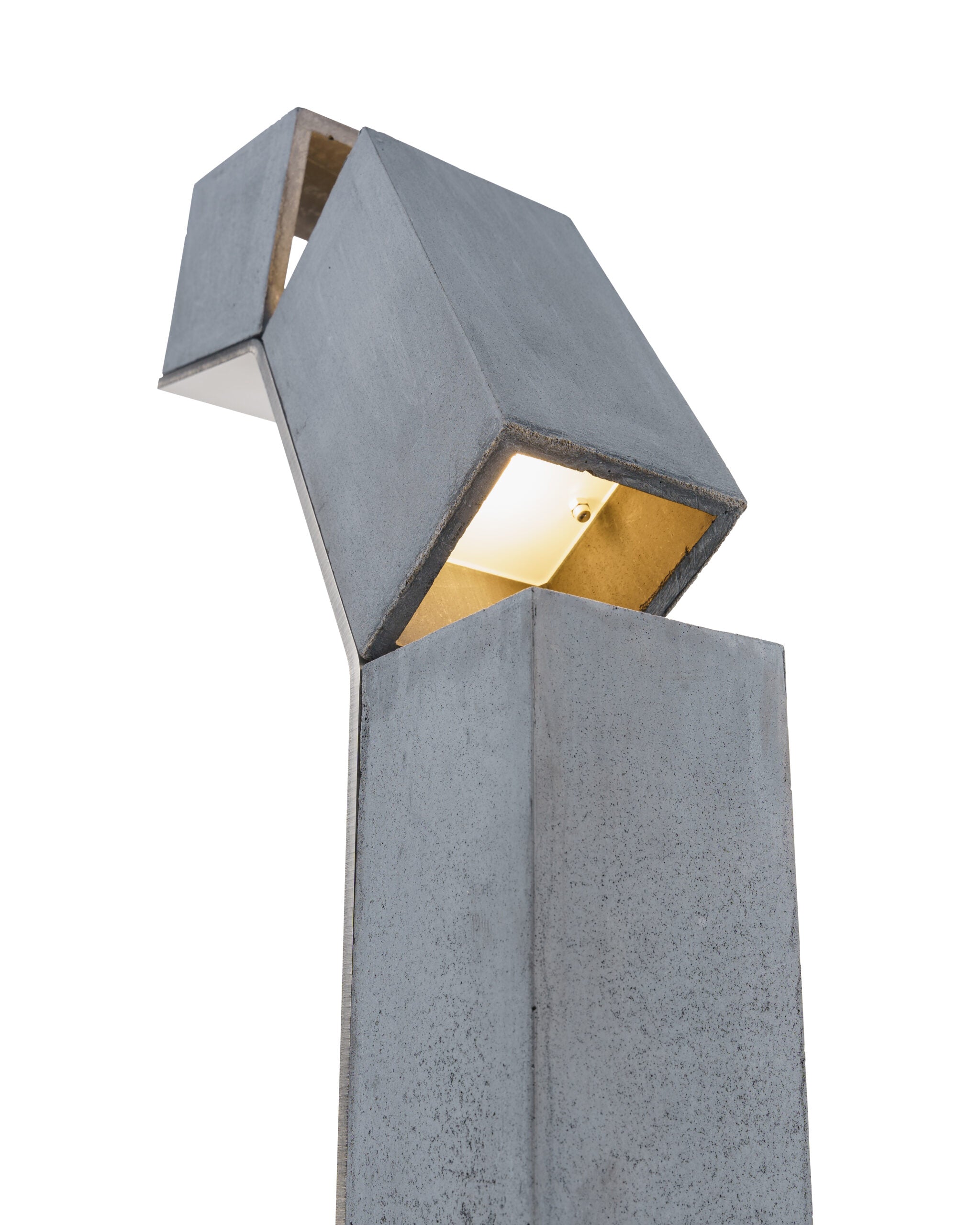 ROBOT concrete table lamp