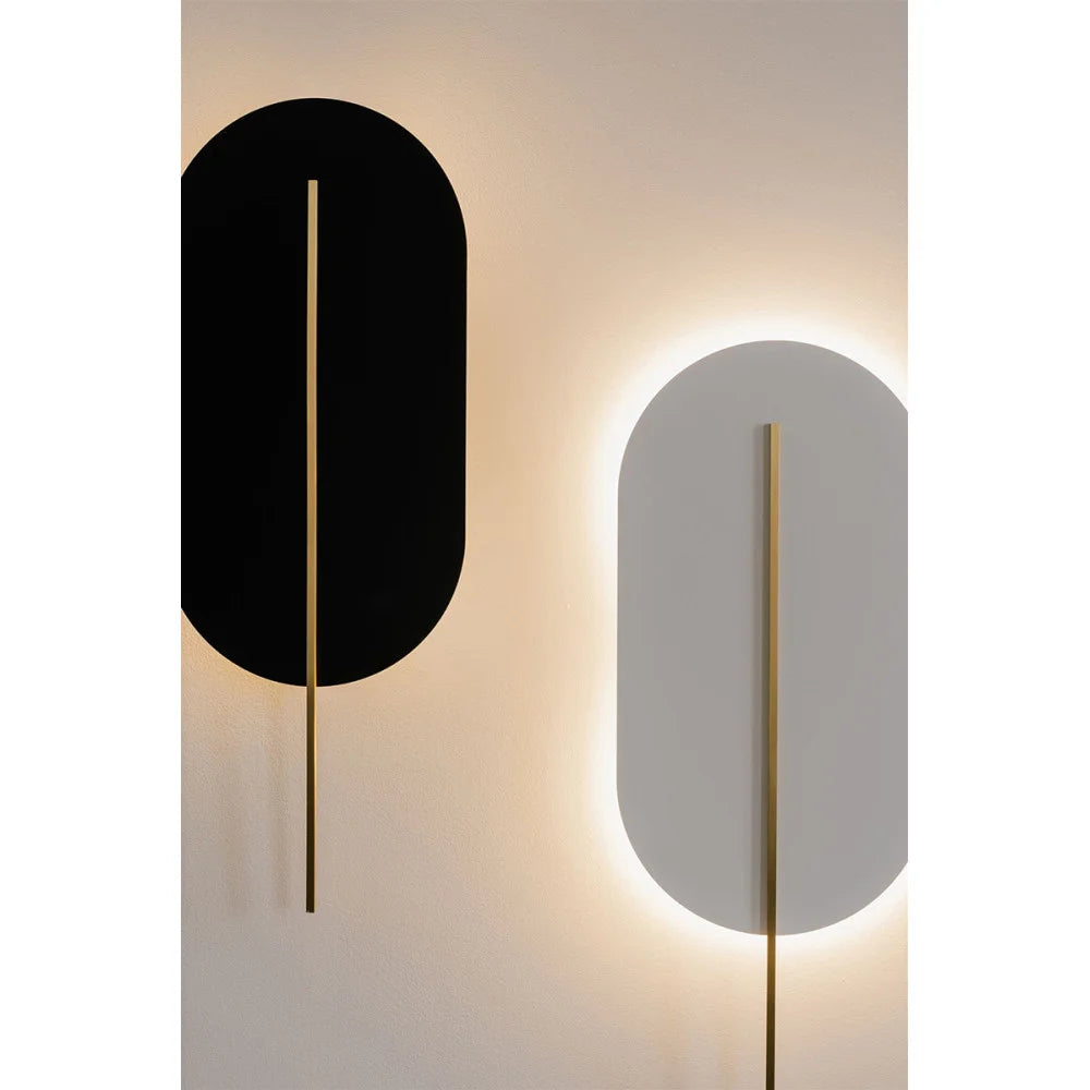 ROKKE white wall lamp