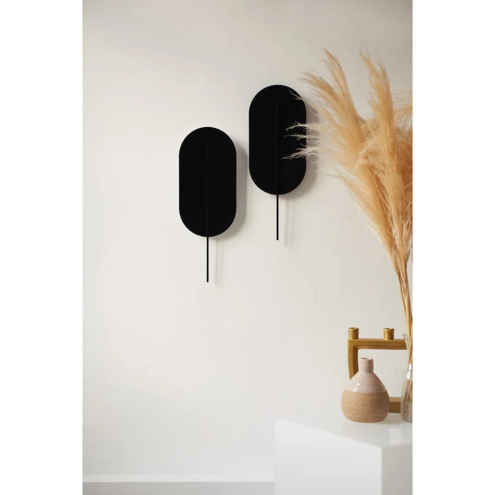 ROKKE black wall lamp