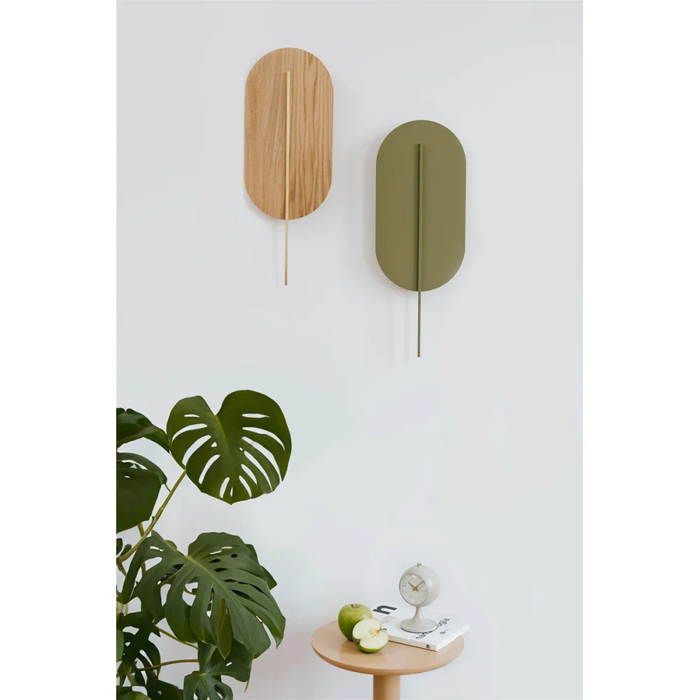 ROKKE olive wall lamp