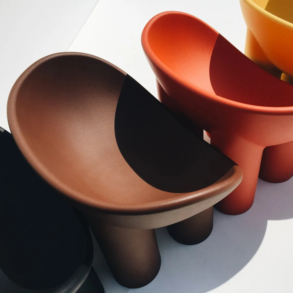 Bronze poly route chair