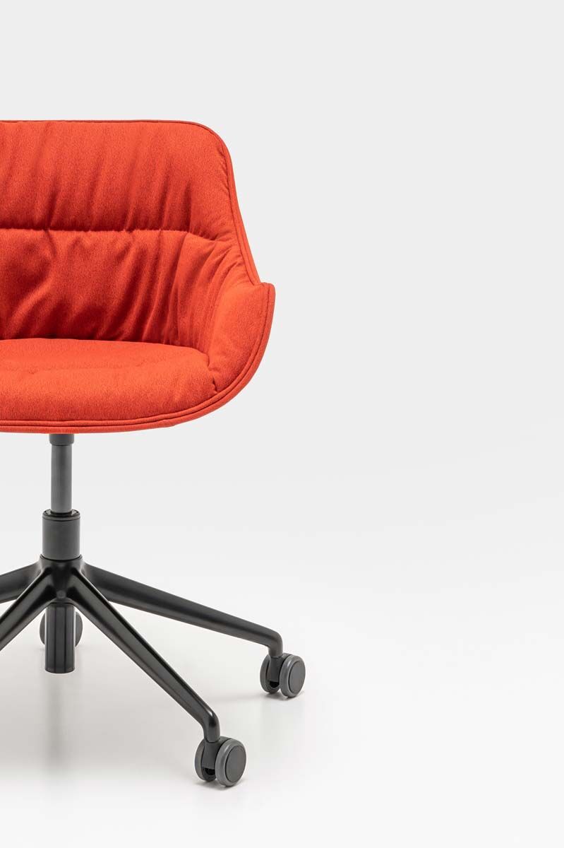 Krzesło obrotowe BALTIC SOFT DUO regulowana podstawa – .mdd