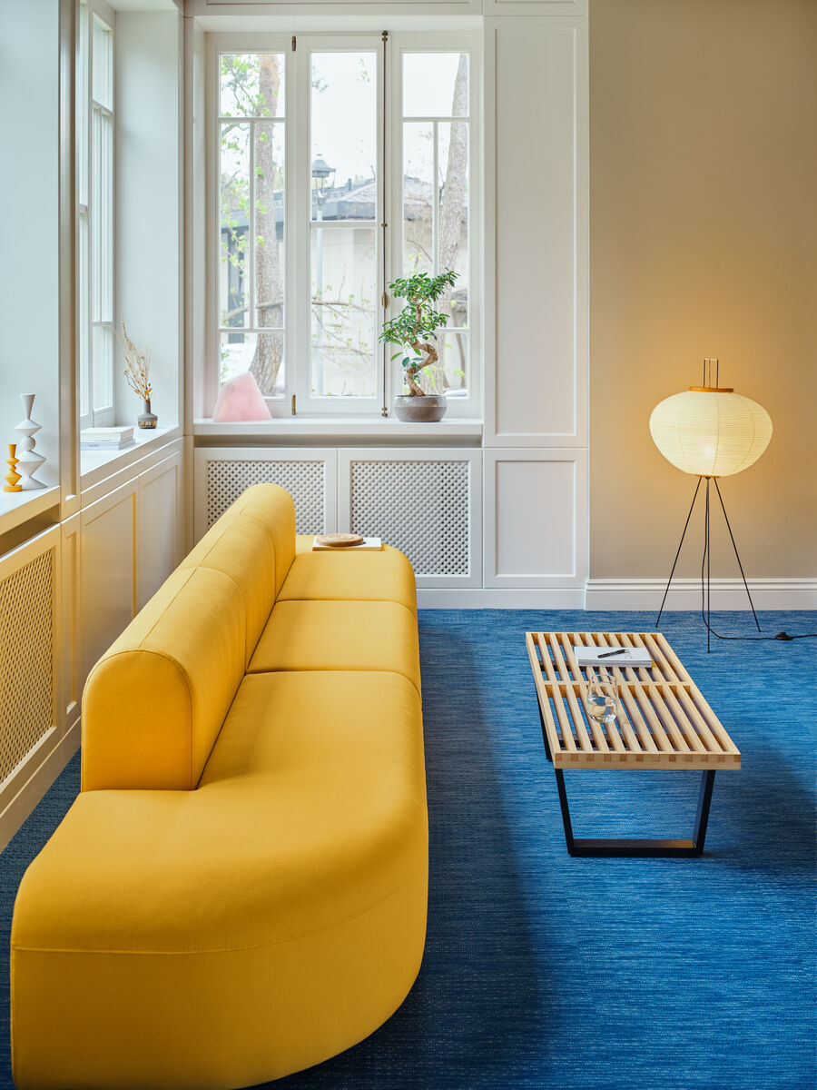 Sofa 4-modułowa prosta ARTIKO tapicerowana – .mdd