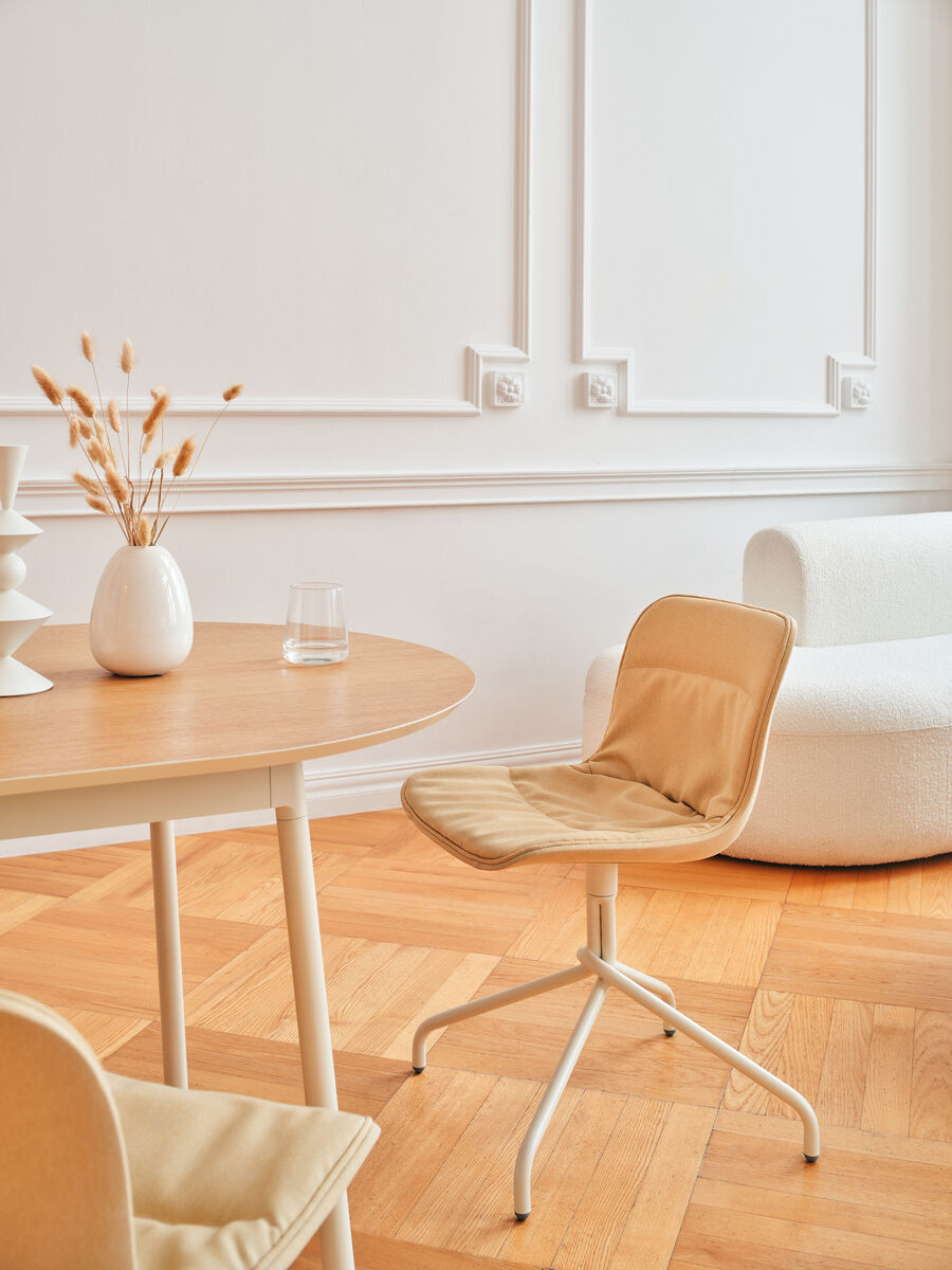 Krzesło obrotowe BALTIC 2 SOFT DUO metalowa podstawa – .mdd