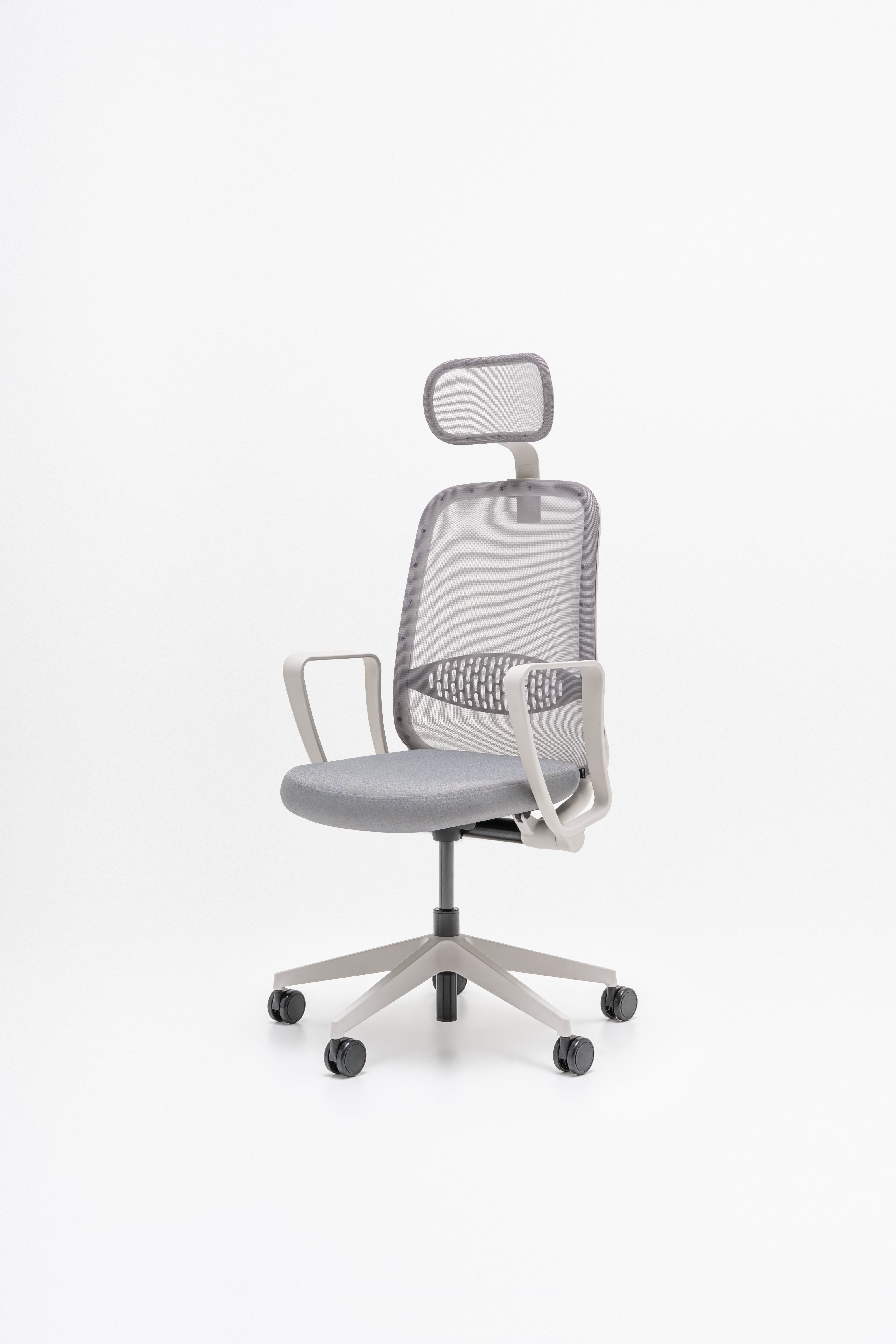 Kancelárske kreslo ASTRO svetlosivý podstavec